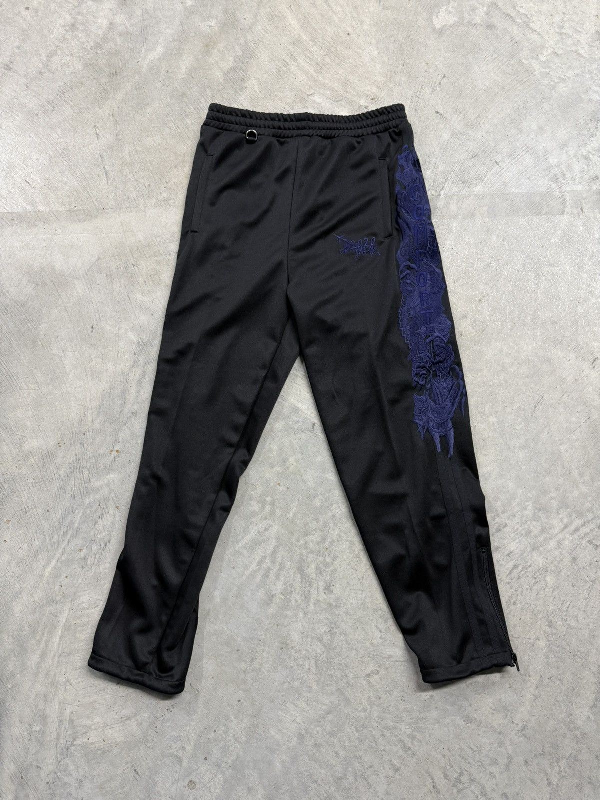 doublet CHAOS EMBROIDERY TRACK PANTS S