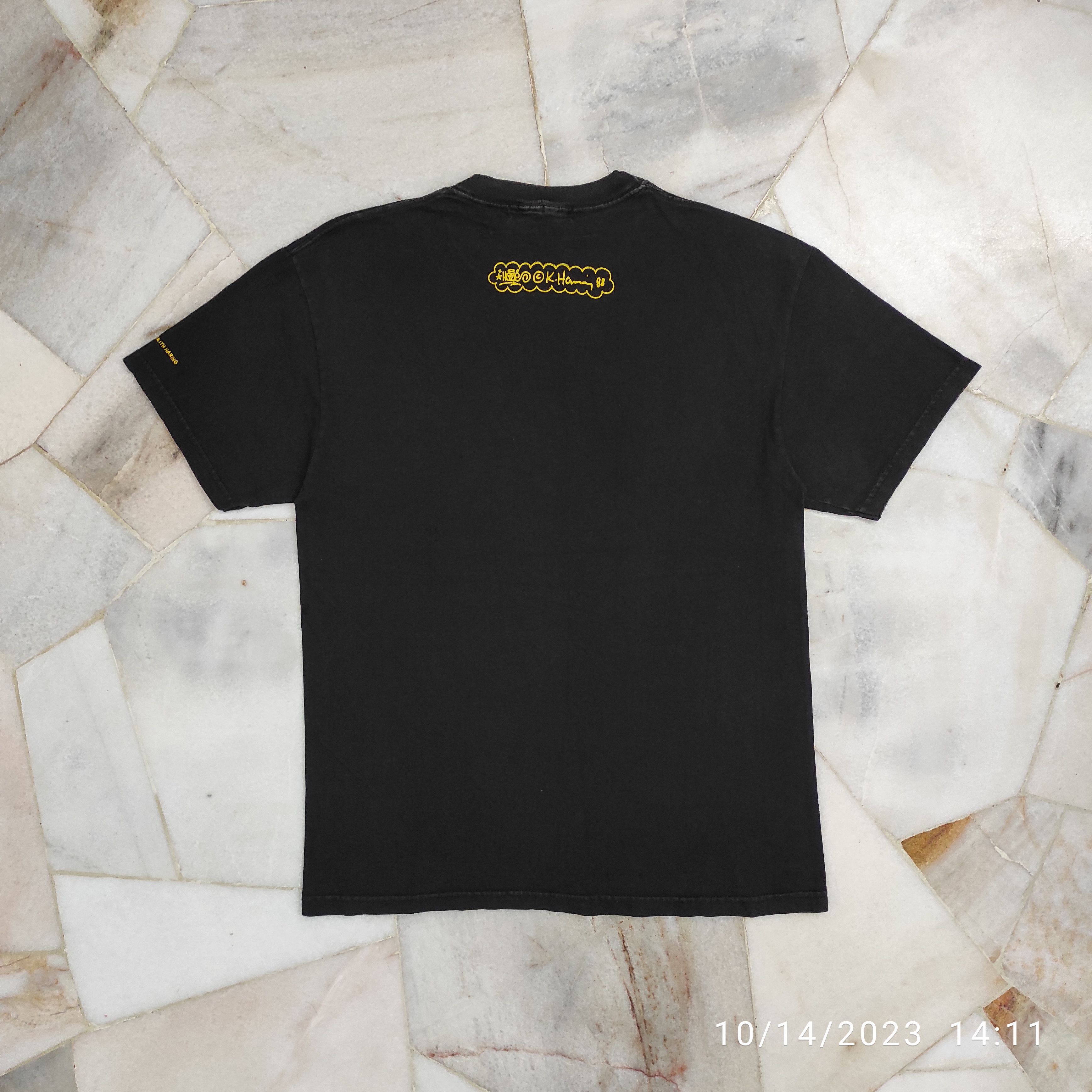 Haze Ultra rare Keith Haring x Haze "Bat" tshirt, circa 1988 Size US S / EU 44-46 / 1 - 2 Thumbnail