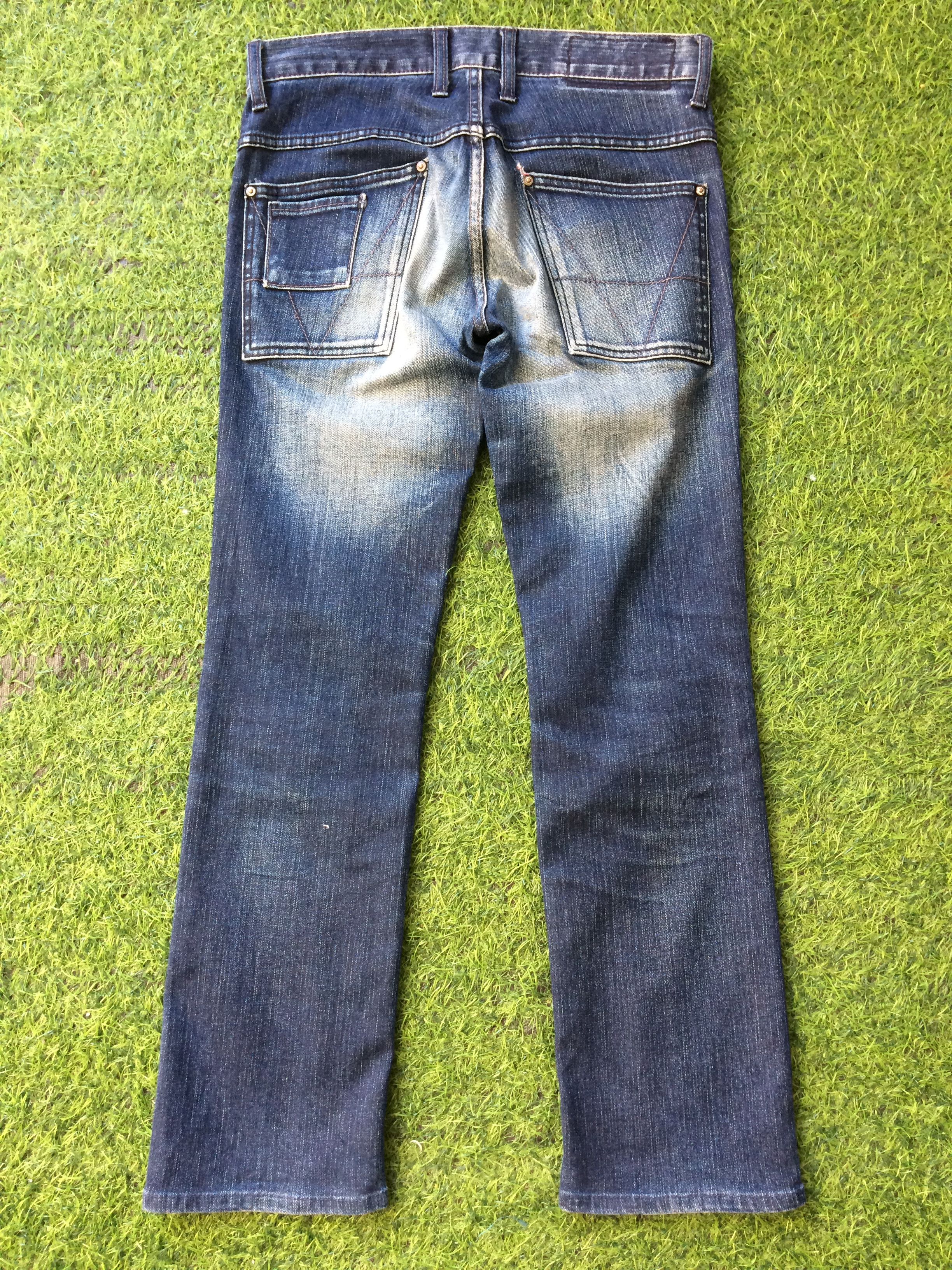 Japanese Brand Blue Way Made In Nippon Jeans #D-525 Size US 28 / EU 44 - 2 Thumbnail