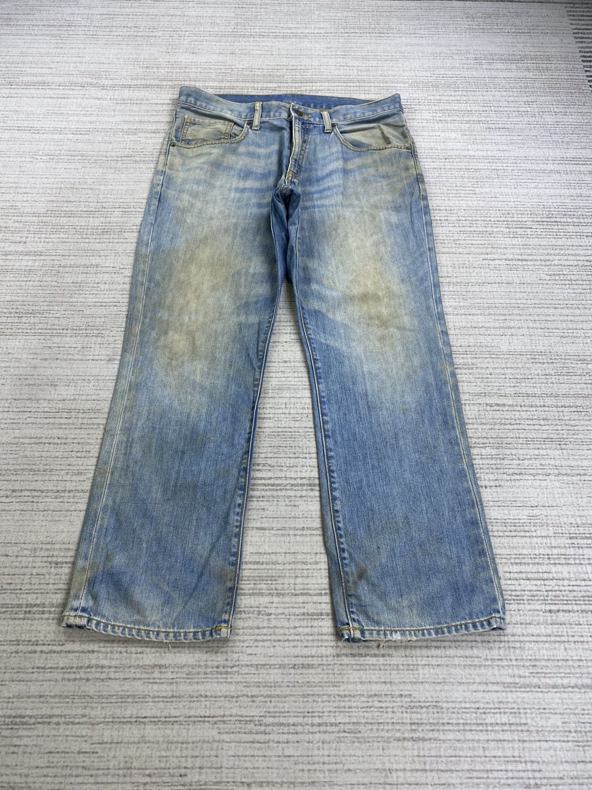 Japanese Brand × Vintage Vintage Topvalu Japanese Brand Distressed Denim Pants Size US 33 - 1 Thumbnail