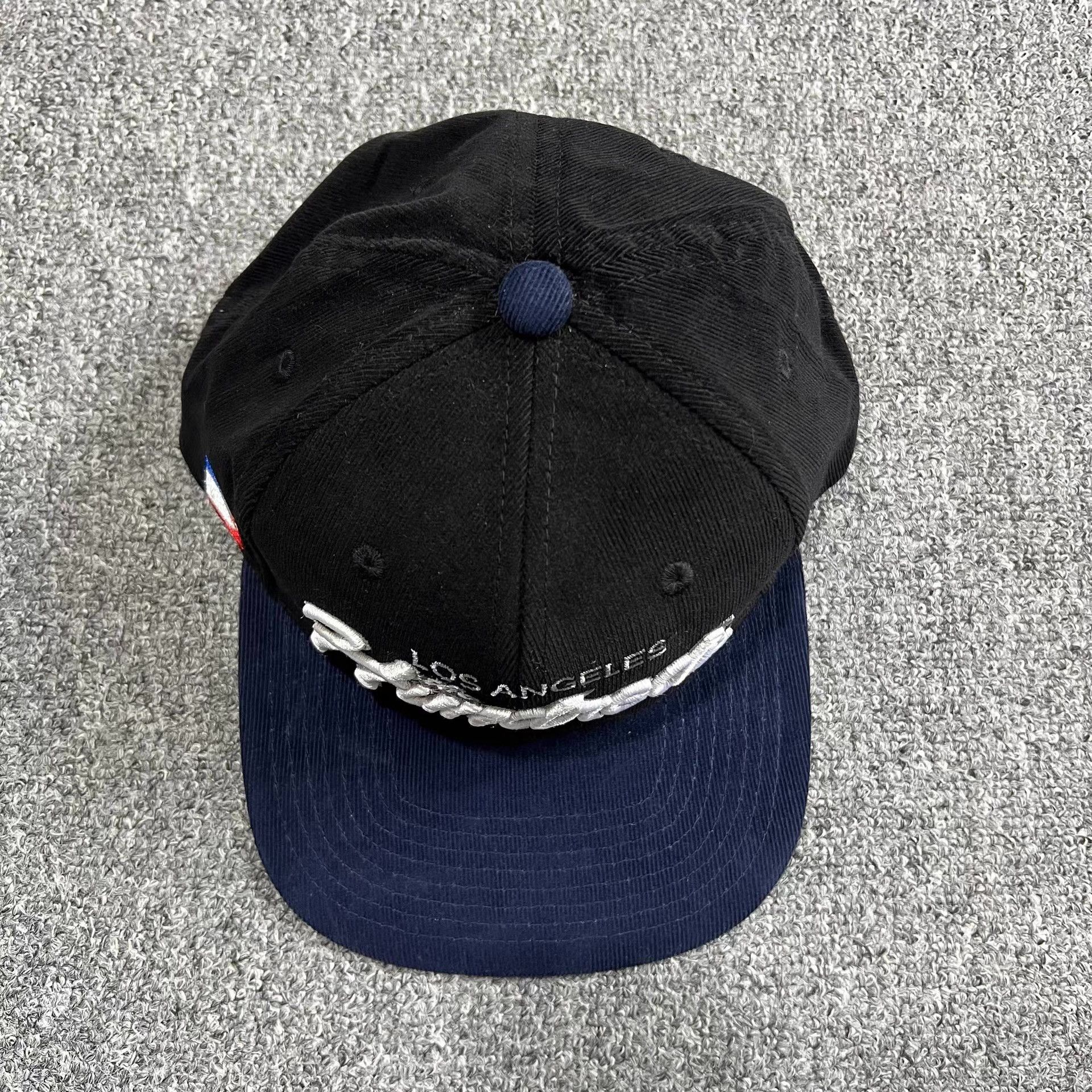 The Hundreds The Hundreds Bomb Embroidered Corduroy Baseball Visor Q7 Size ONE SIZE - 7 Thumbnail