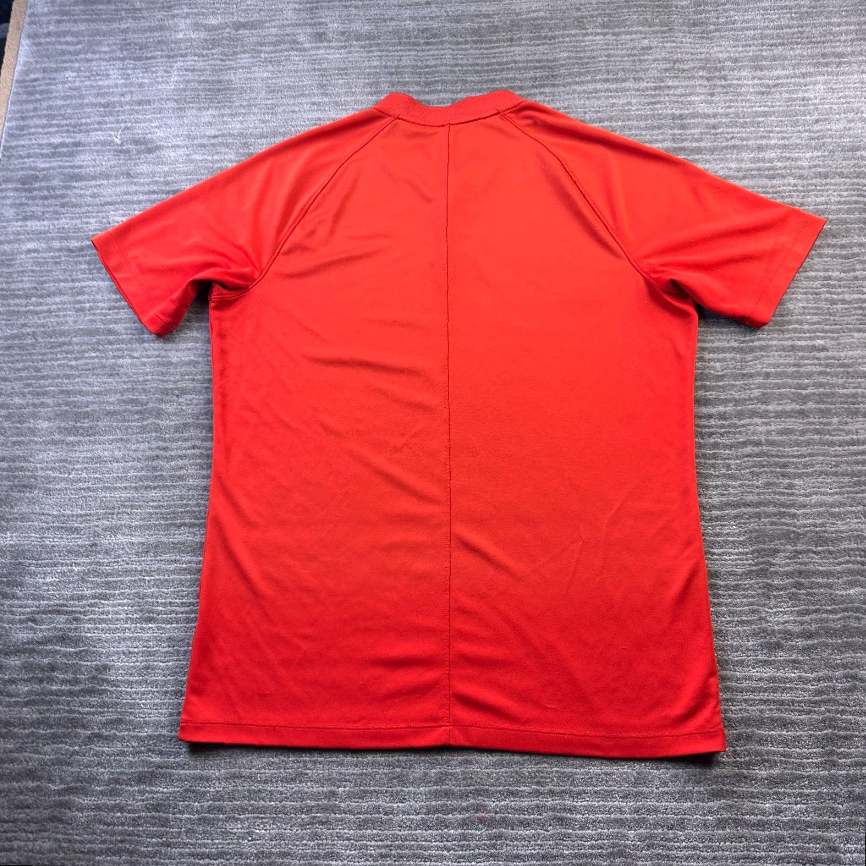 Nike Nike Polo Shirt Mens M Orange Band Collar Dri-Fit Vapor Breathable All Seasons Golf Short Sleeve Shirt Size US M / EU 48-50 / 2 - 2 Thumbnail