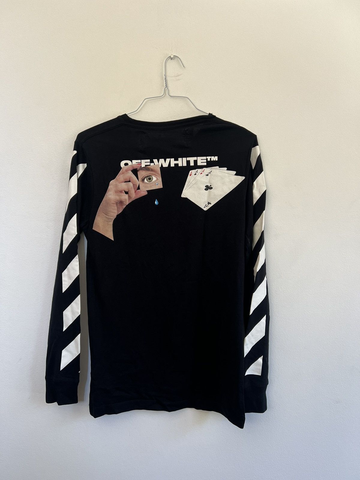 Off-White Off white Hand Card Long Sleeve TEE Size US S / EU 44-46 / 1 - 7 Thumbnail