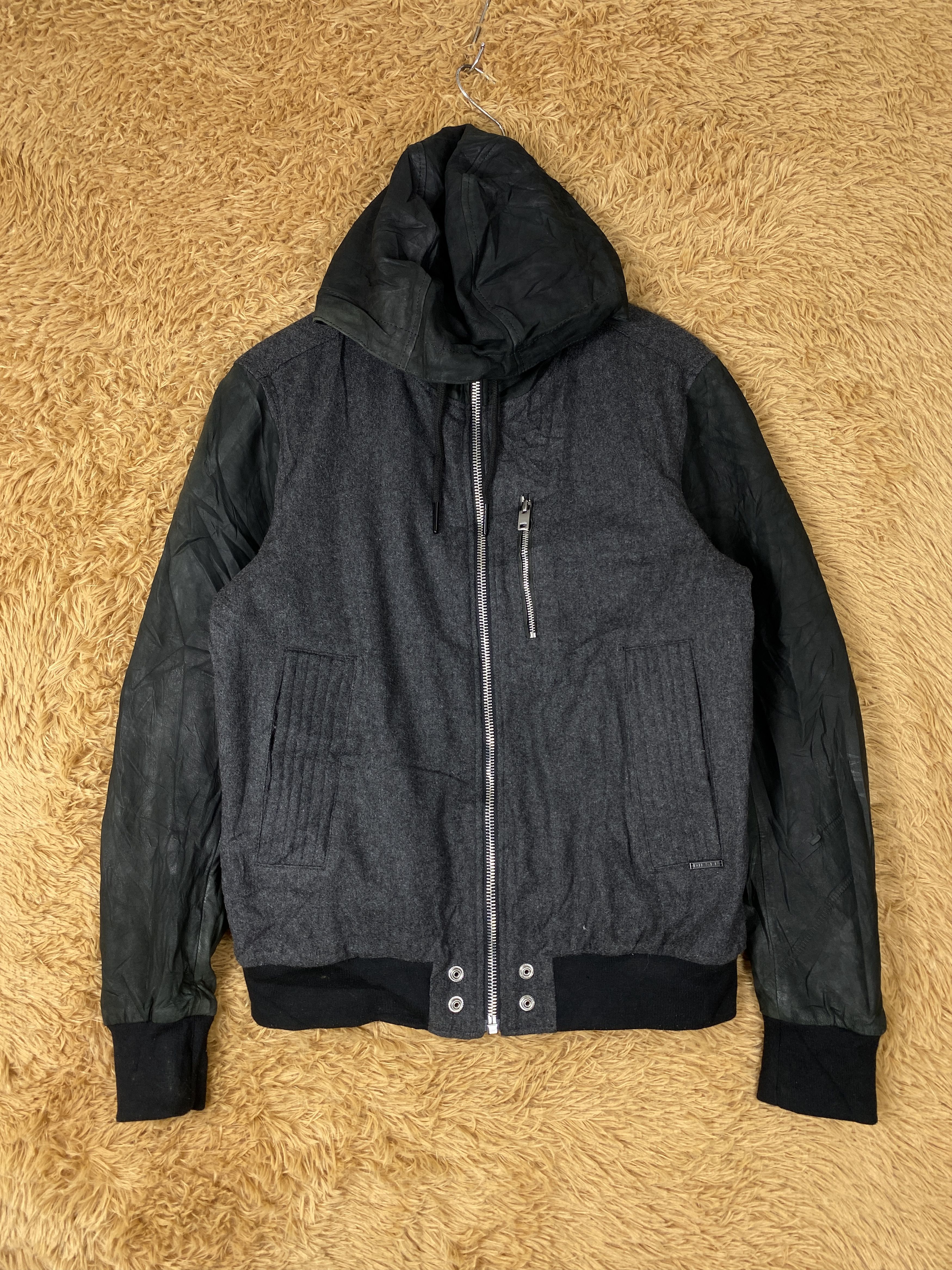 Diesel Vintage Diesel Hoodie Wool Jacket J1971 Size US S / EU 44-46 / 1 - 1 Thumbnail