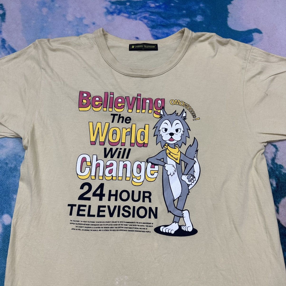 Other × Vintage Rare 24 hour Television Size US L / EU 52-54 / 3 - 2 Thumbnail