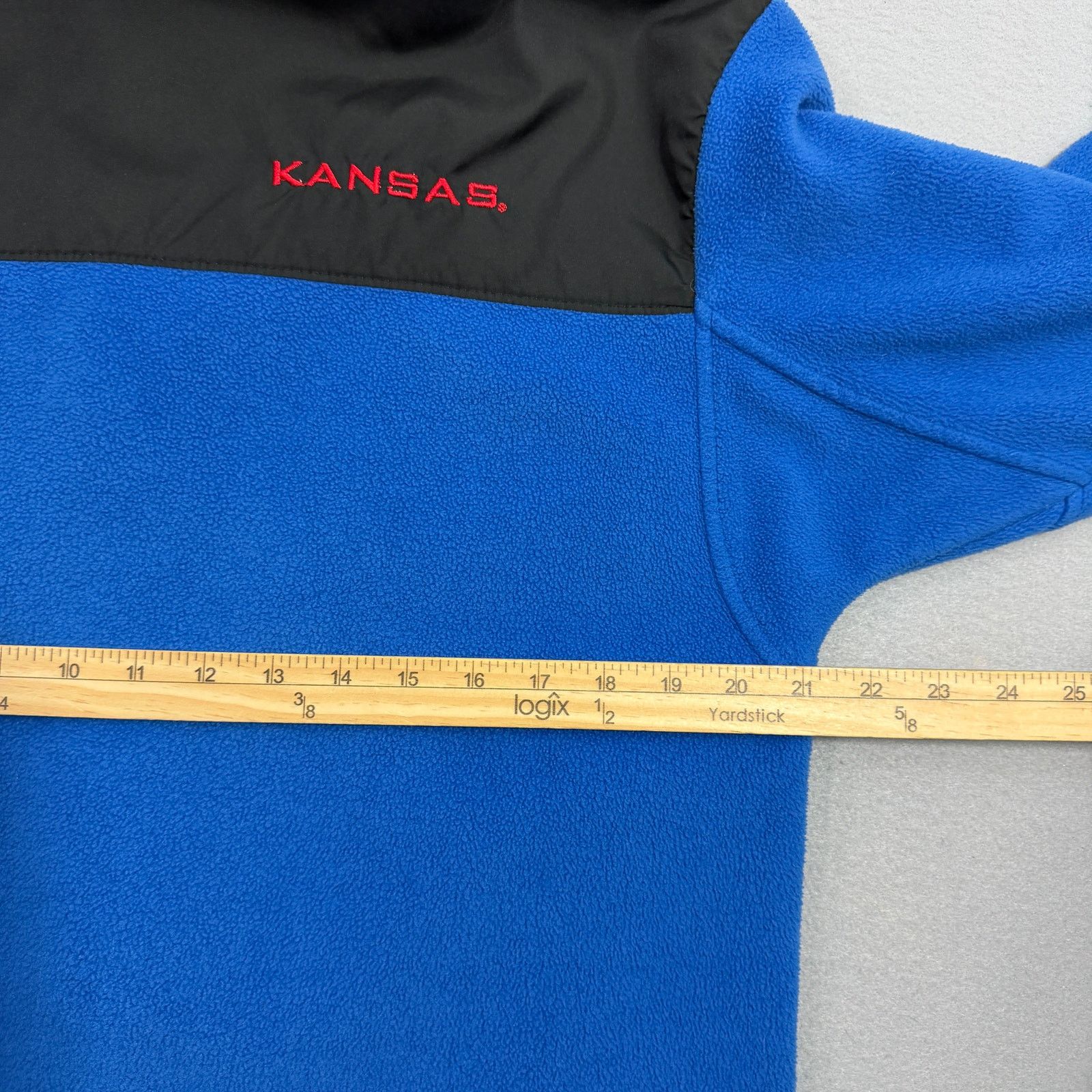 NCAA NCAA Kansas Jayhawks Fleece Soft Shell Jacket Men's Medium Size US M / EU 48-50 / 2 - 8 Thumbnail
