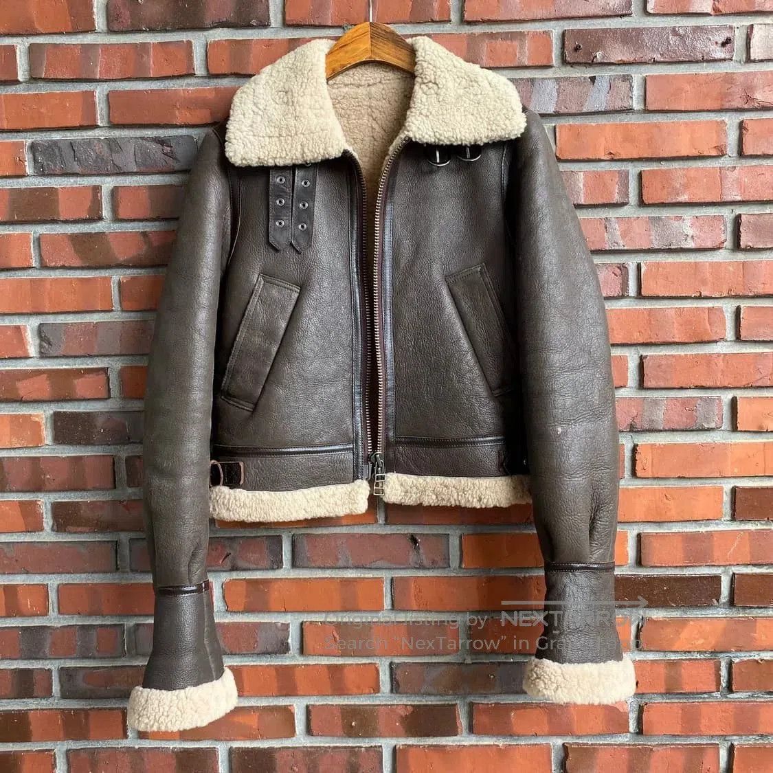 JOHN LAWRENCE SULLIVAN John Lawrence Sullivan Sheepskin Jacket. Size US S / EU 44-46 / 1 - 3 Thumbnail