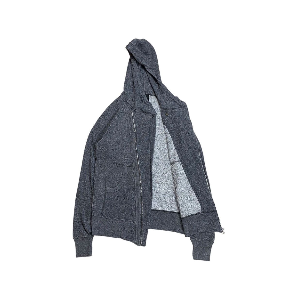 CABANE de ZUCCa Cabane de Zucca Asymmetric Zipper Zip Hoodie Size US M / EU 48-50 / 2 - 4 Thumbnail
