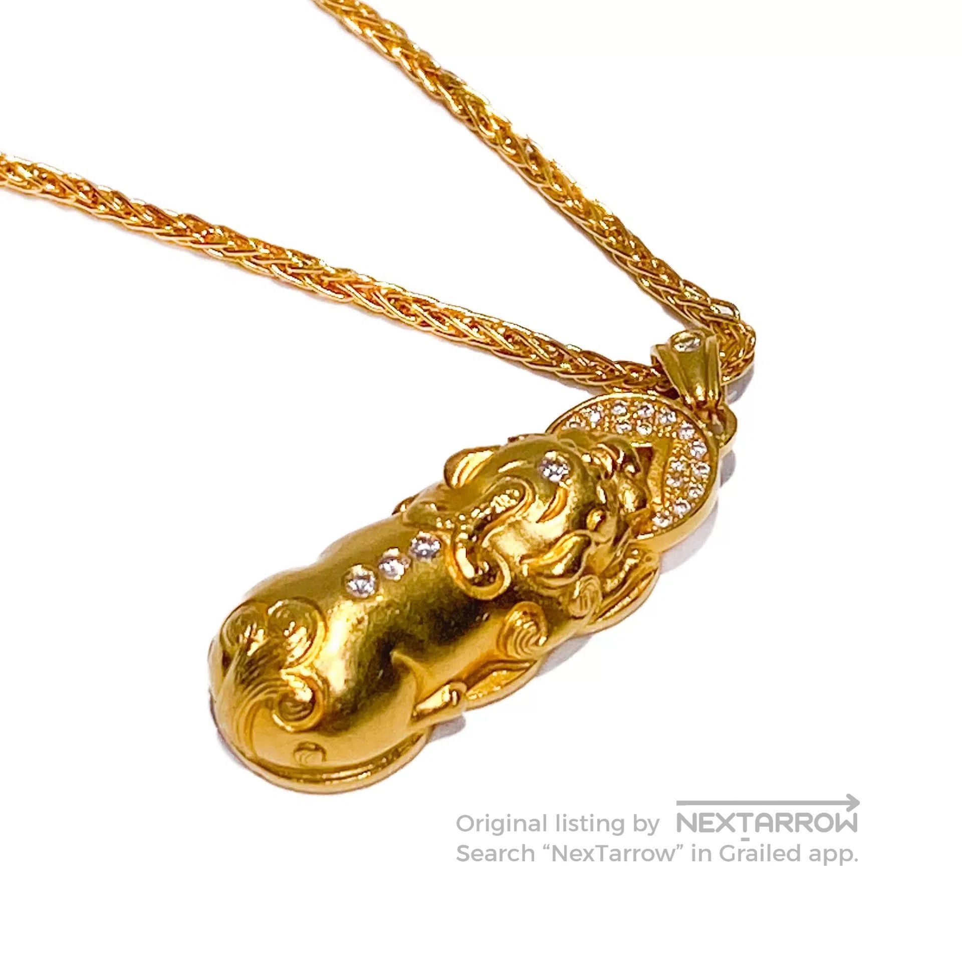 Other Laopu Gold Necklace 50cm. Size ONE SIZE - 5 Thumbnail