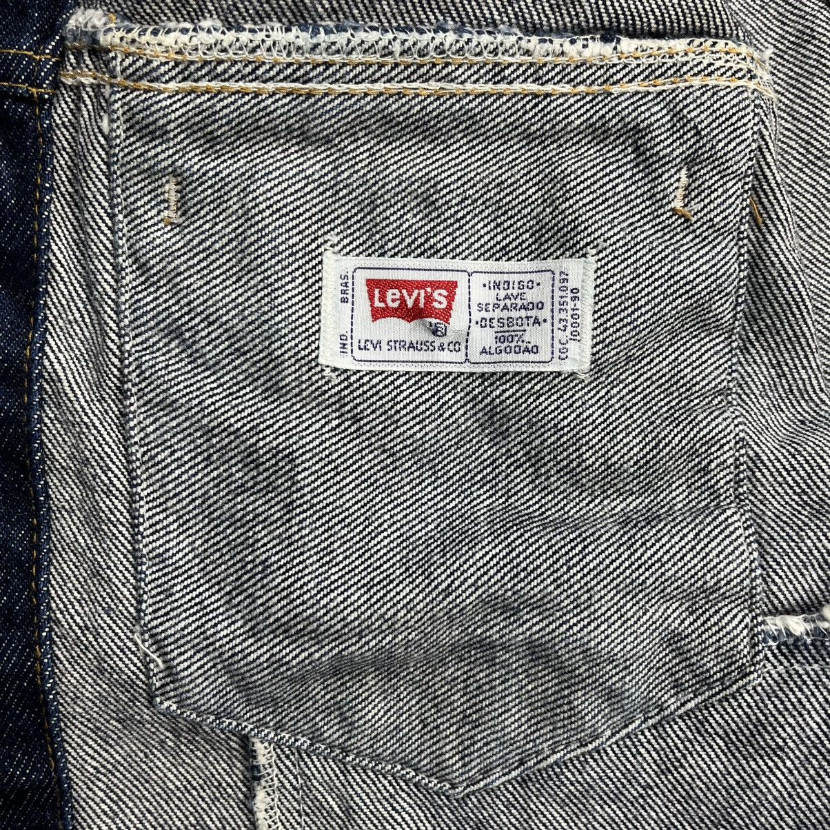 Levi's Vintage Clothing Vintage levis indigo trucker denim jacket Size US L / EU 52-54 / 3 - 8 Thumbnail