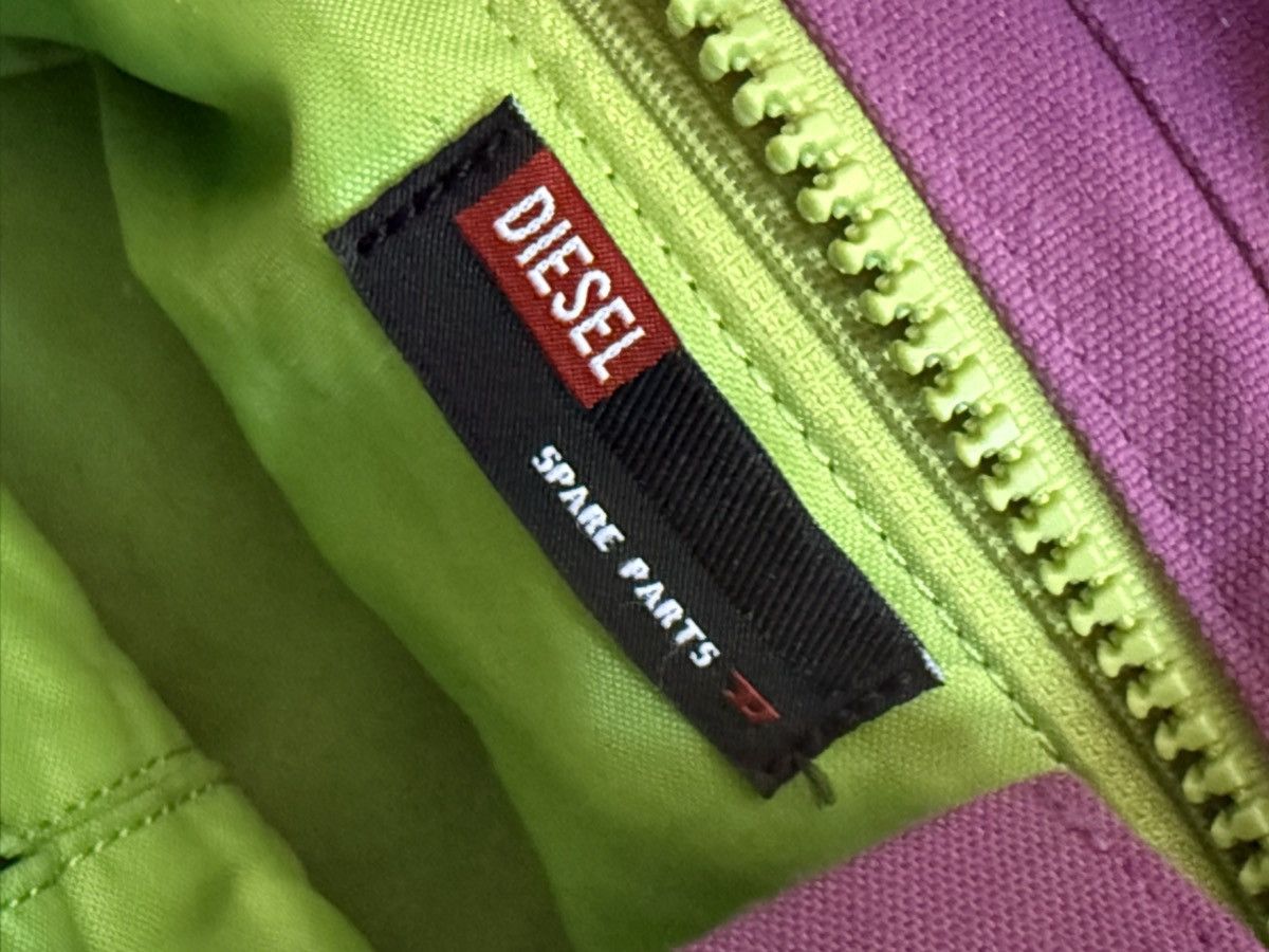 Diesel Diesel Vintage Purple Shoulder Cargo Bag Y2K Rare Size ONE SIZE - 9 Thumbnail