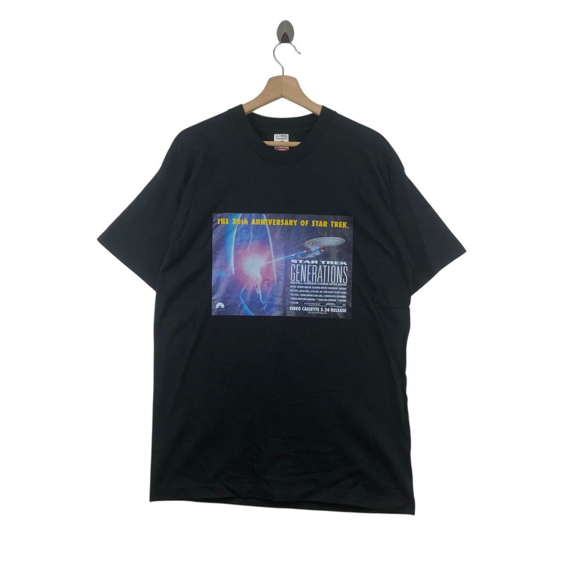 Other Vintage 1994 STAR TREK GENERATIONS Movie Poster Tee Shirt Size US L / EU 52-54 / 3 - 1 Thumbnail