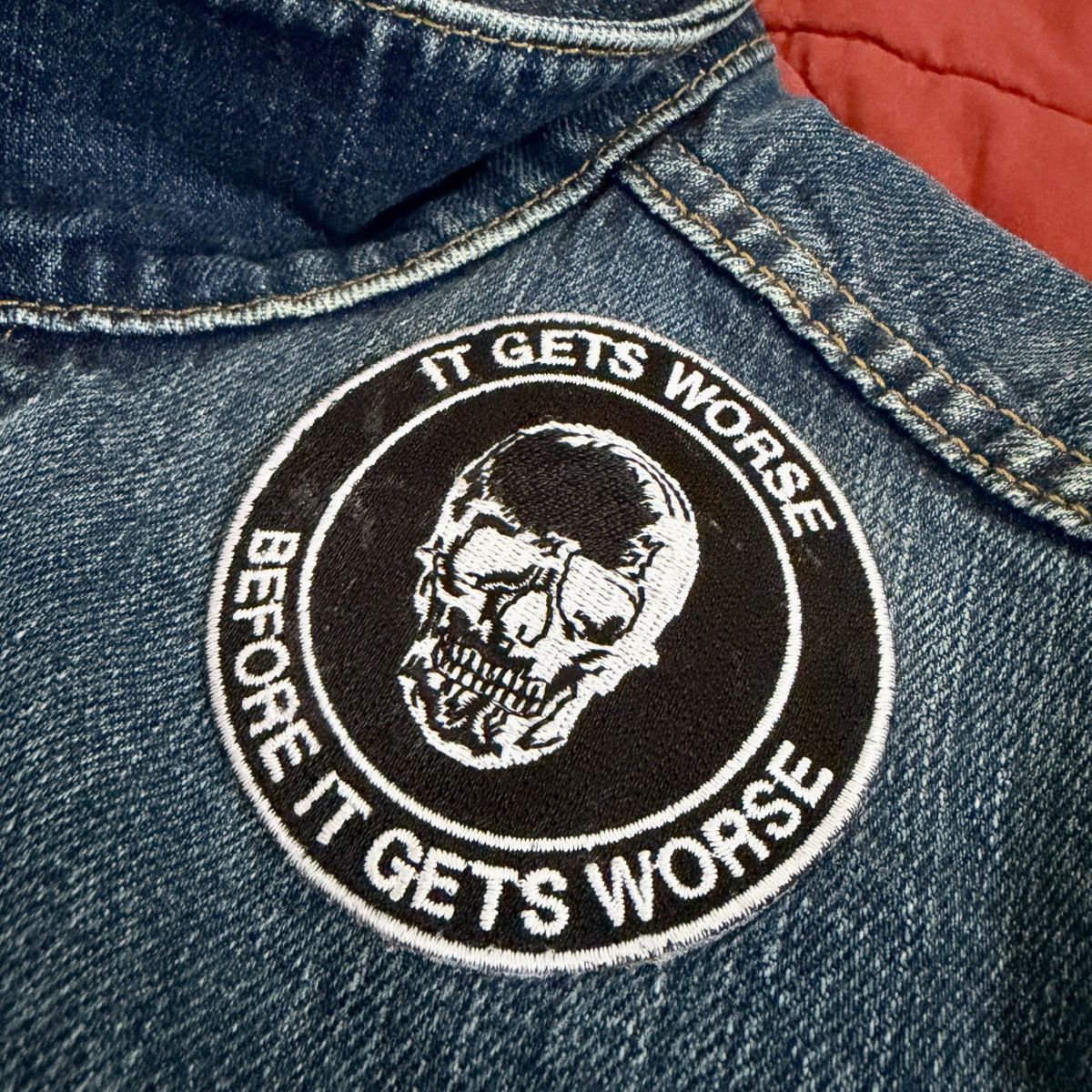 Scotch & Soda Scotch & Soda Distressed Denim Jacket Size US S / EU 44-46 / 1 - 6 Thumbnail
