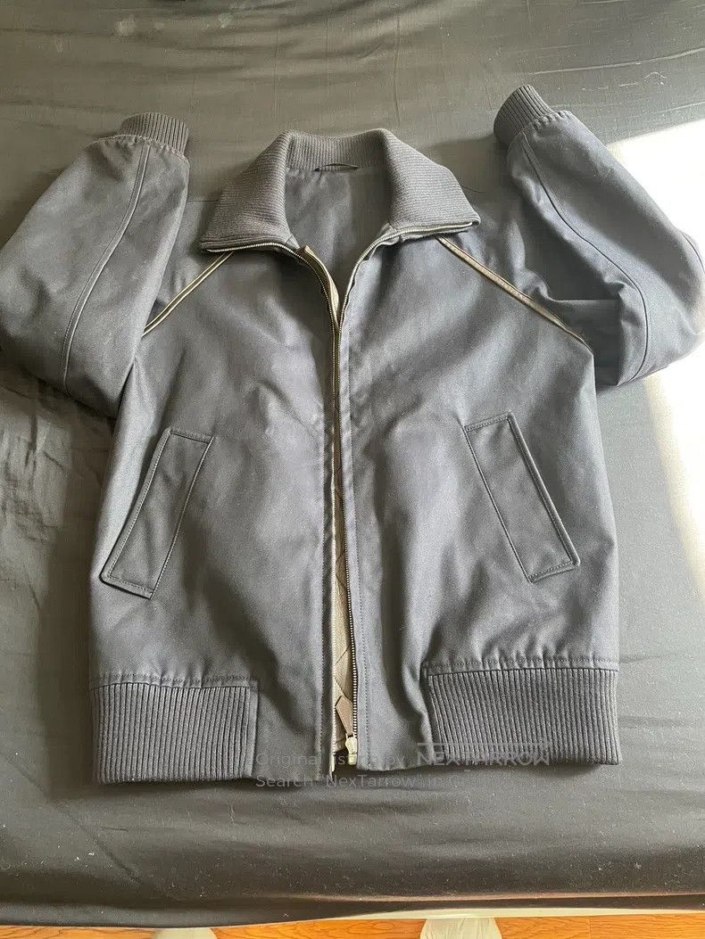 Hermes Hermes Twill fabric jacket with lamb leather details, ragl Size US M / EU 48-50 / 2 - 1 Thumbnail