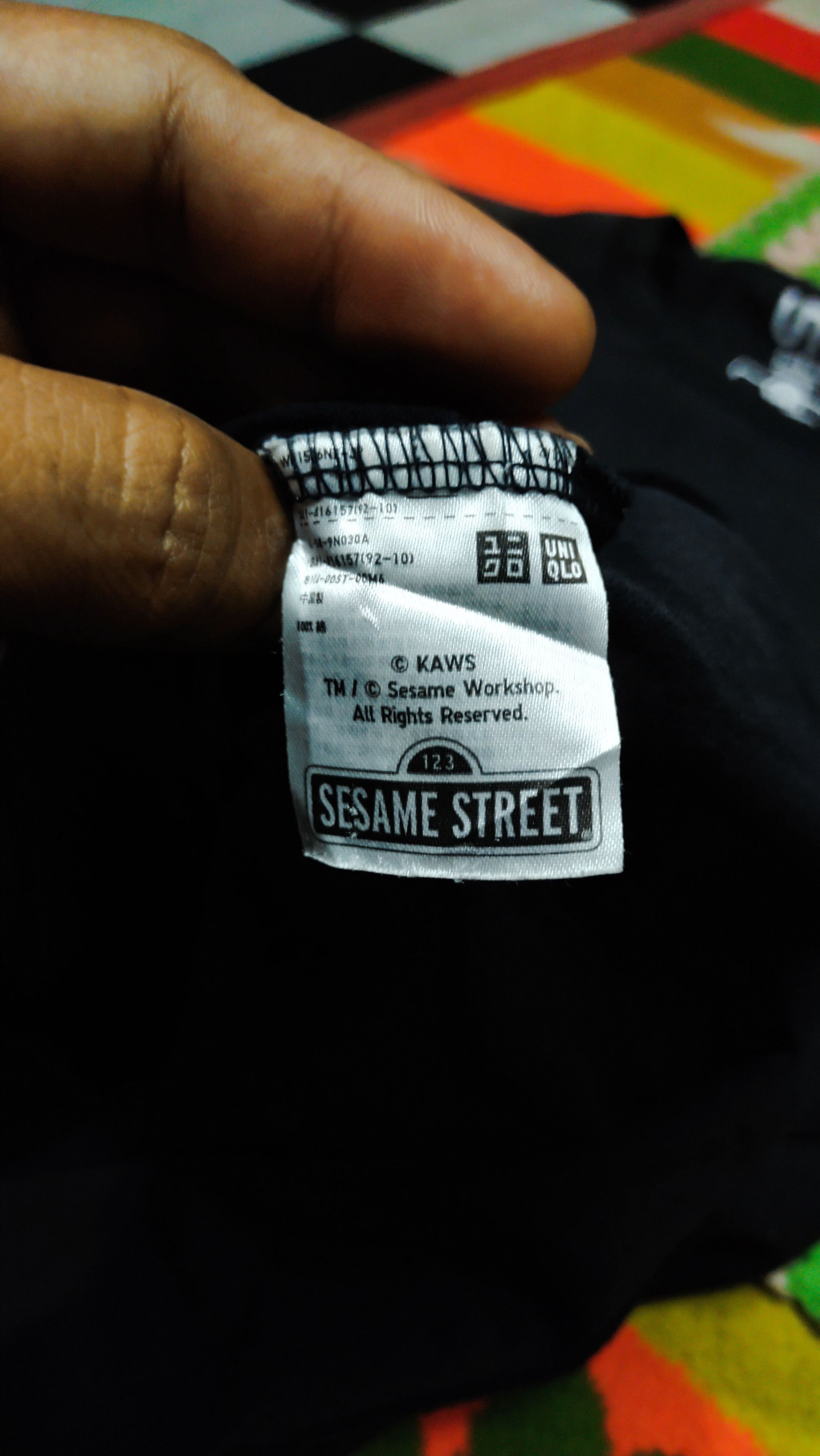 Kaws KAWS X SESAME STREET X UNIQLO TEE Size US L / EU 52-54 / 3 - 4 Thumbnail