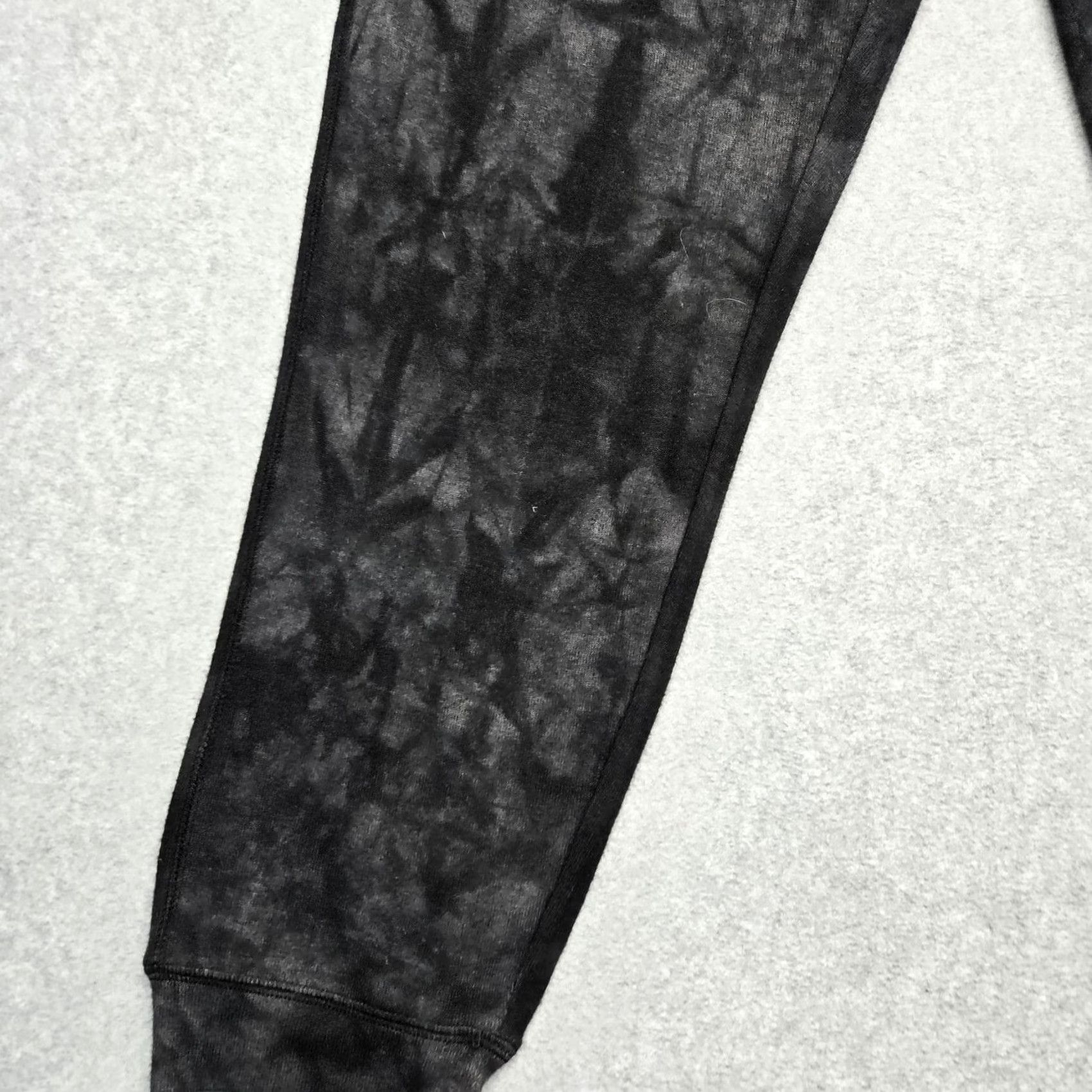 Vintage French Kyss Pants Womens Large Black Mineral Wash Jogger Sweatpants NWT Pockets XS? Size 36" / US 14 / IT 50 - 5 Thumbnail