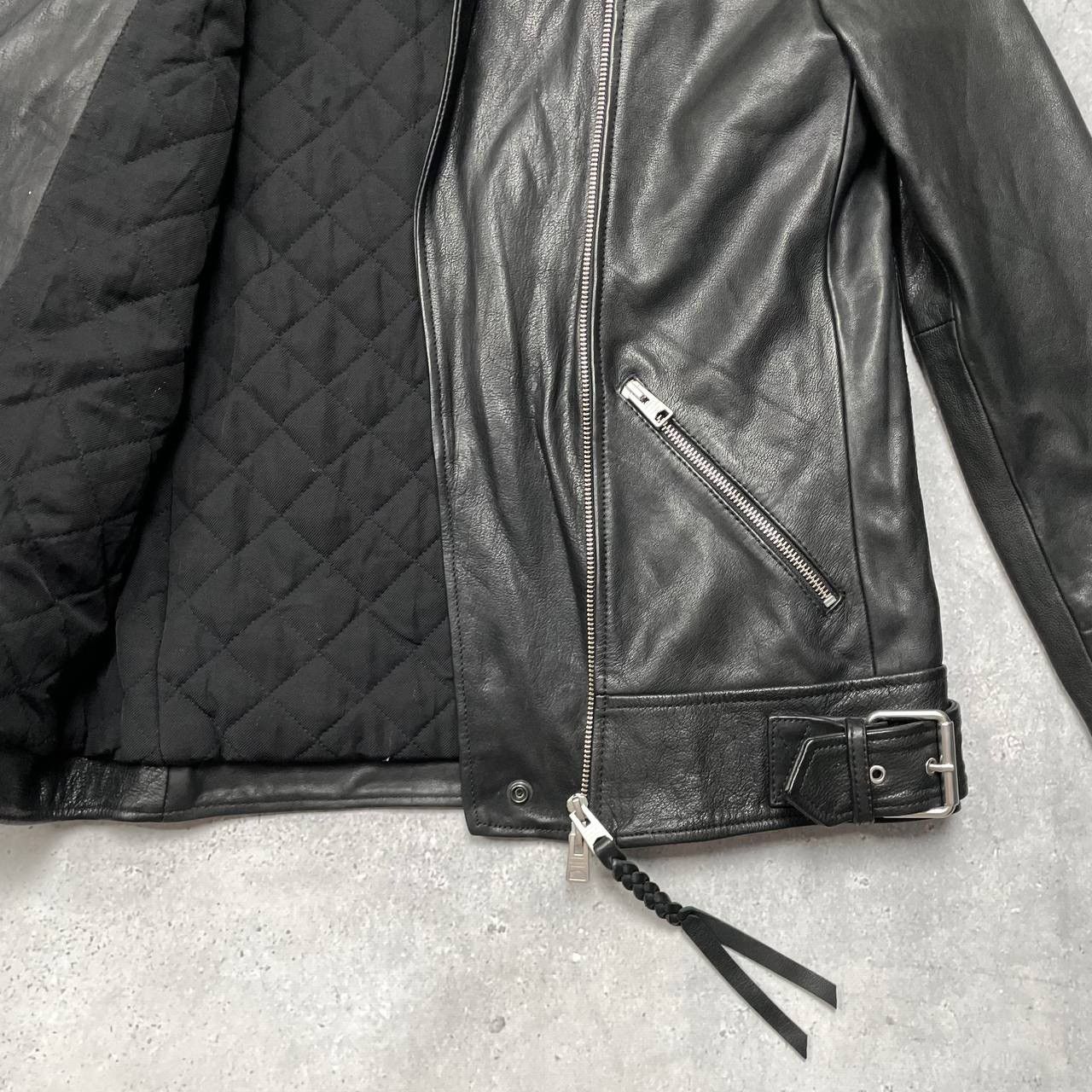 Allsaints Allsaints Sherwood Biker Leather Black Women’s Jacket Size S / US 4 / IT 40 - 18 Thumbnail