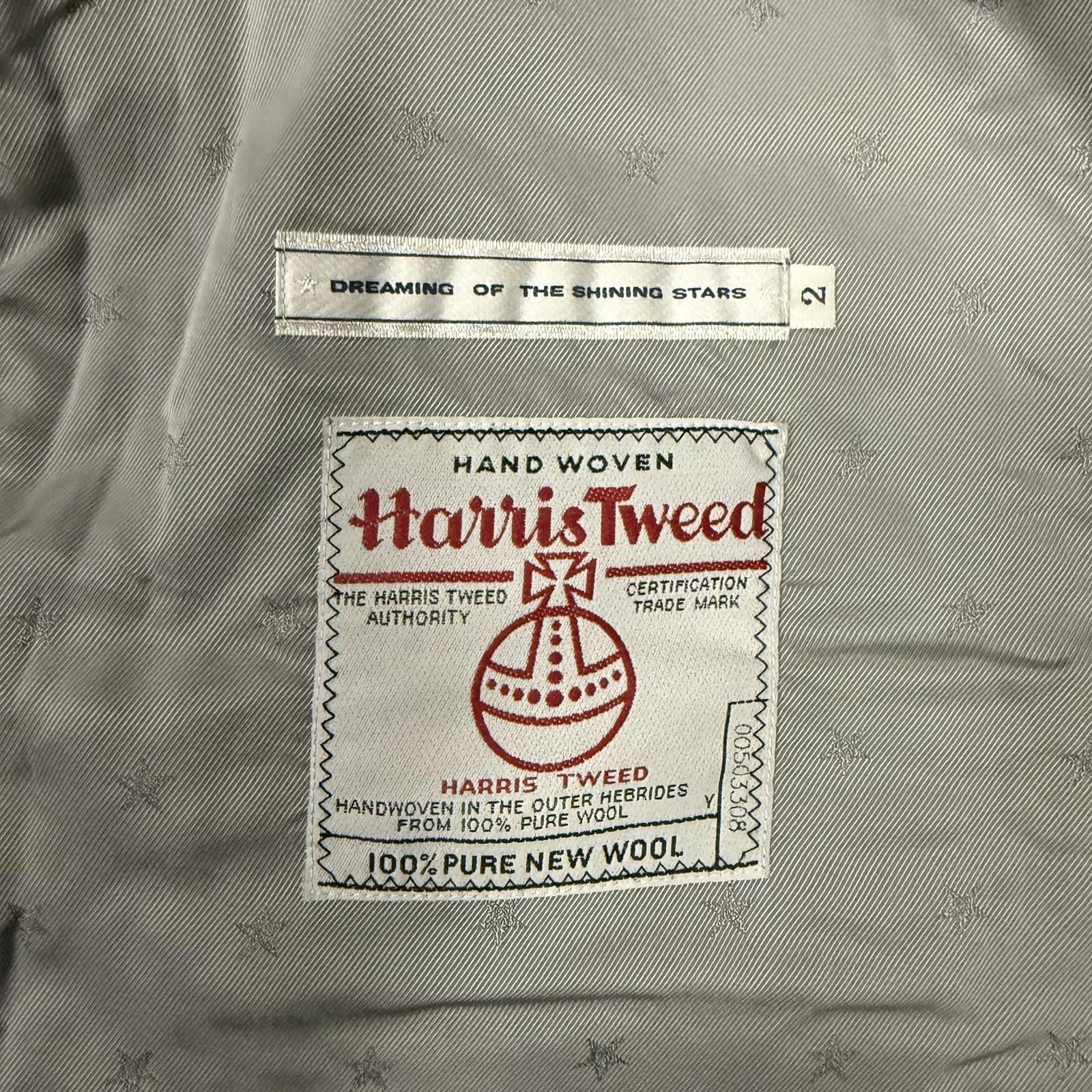 Harris Tweed Vintage Made in Japan Harris Tweed Pure Wool Cardigan Size US M / EU 48-50 / 2 - 5 Thumbnail