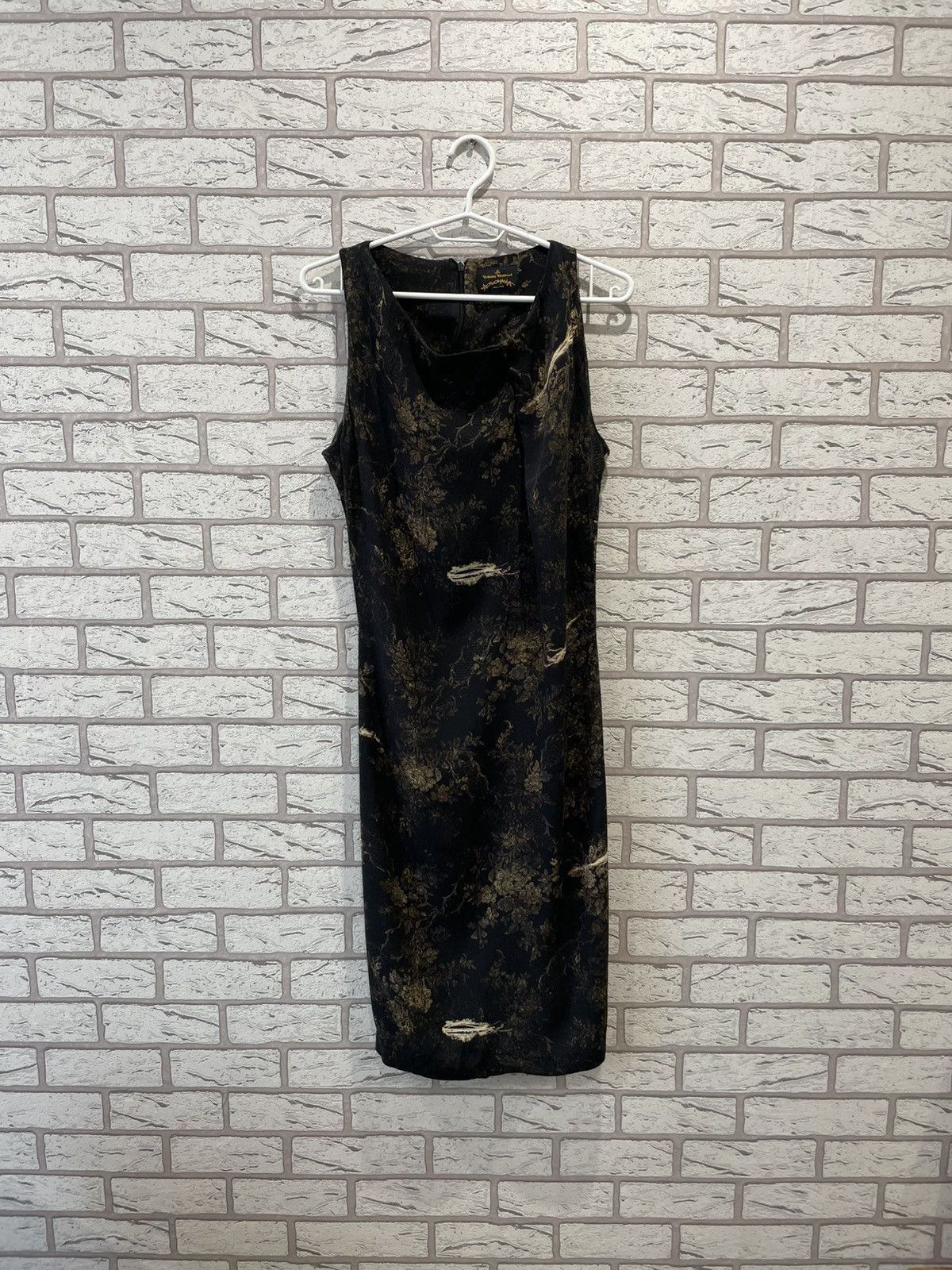 RARE Vivienne Westwood Anglomania Vintage Flower Print Dress