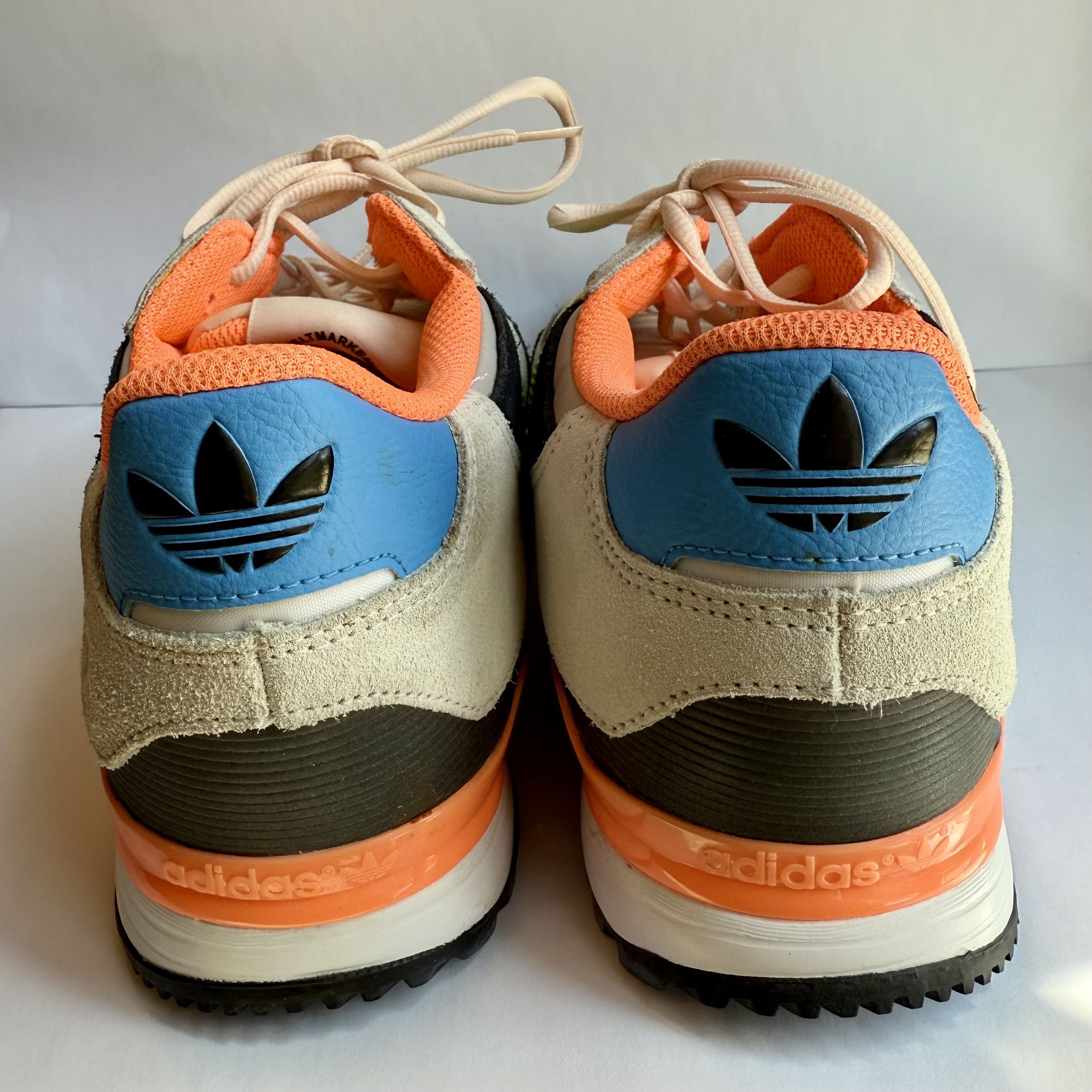 Adidas Adidas Originals ZX 750 'White Beam Green Orange' Size US 10 / EU 43 - 5 Thumbnail