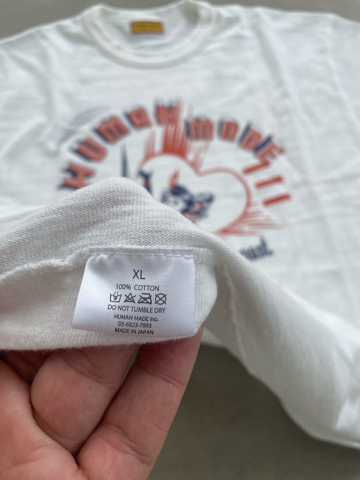 Human Made HUMAN MADE GRAPHIC TEE Size US XL / EU 56 / 4 - 4 Thumbnail