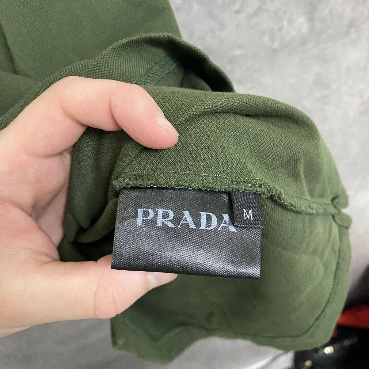 Prada Prada Polo Red Tab T-Shirt Size US M / EU 48-50 / 2 - 8 Thumbnail