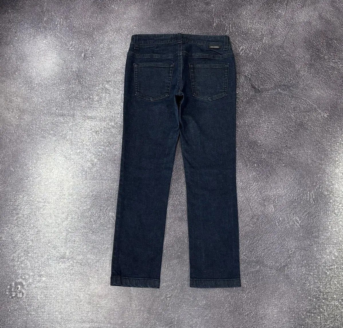 Dolce & Gabbana × Vintage Dolce & Gabbana Cute Women’s Y2K Slim Fit Luxury Denim Jeans Size 26" / US 2 / IT 38 - 2 Thumbnail