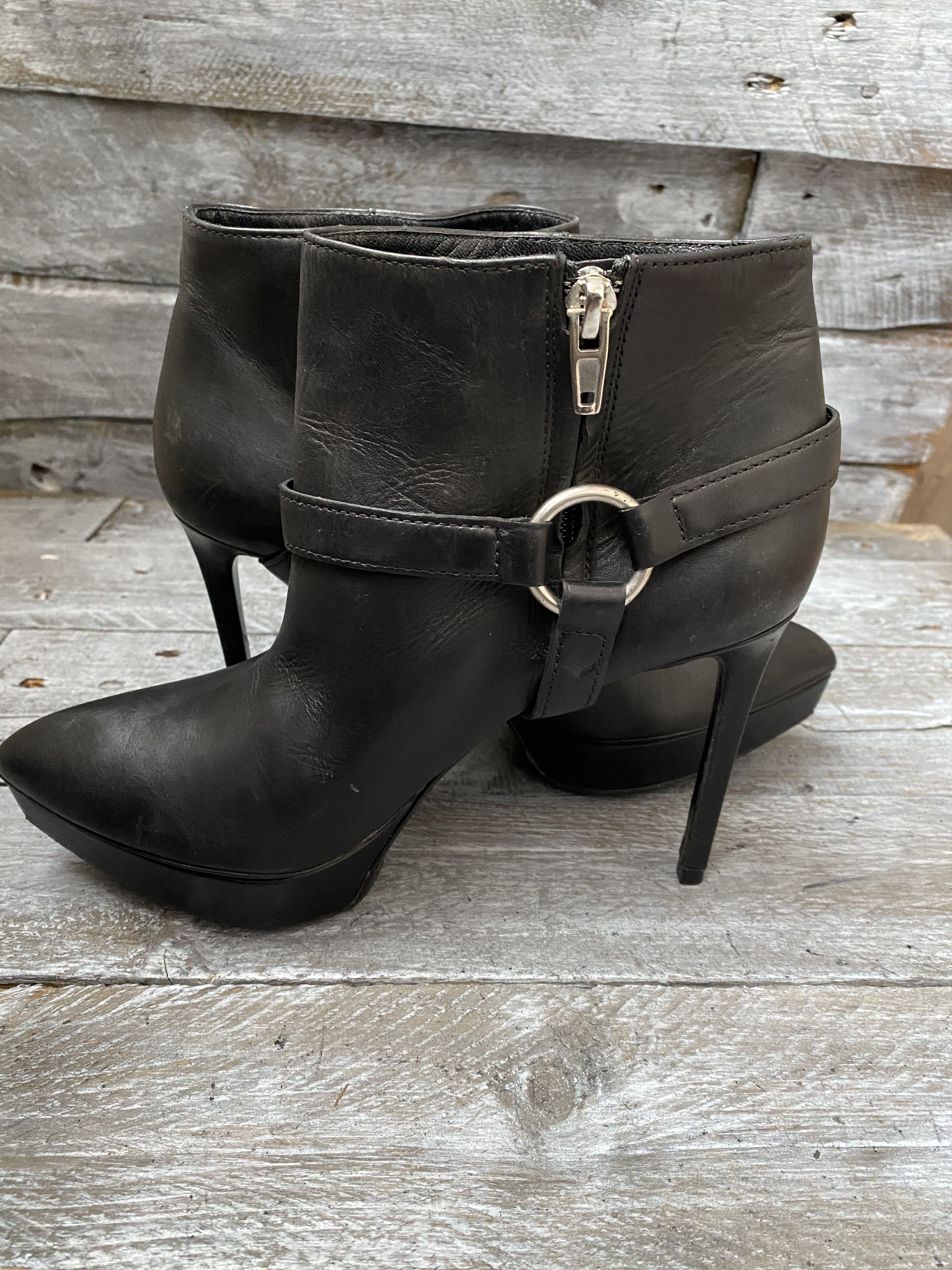 Designer × Saint Laurent Paris Saint laurent janis harness punk platform boots sz38.5 Size US 8 / IT 38 - 8 Thumbnail