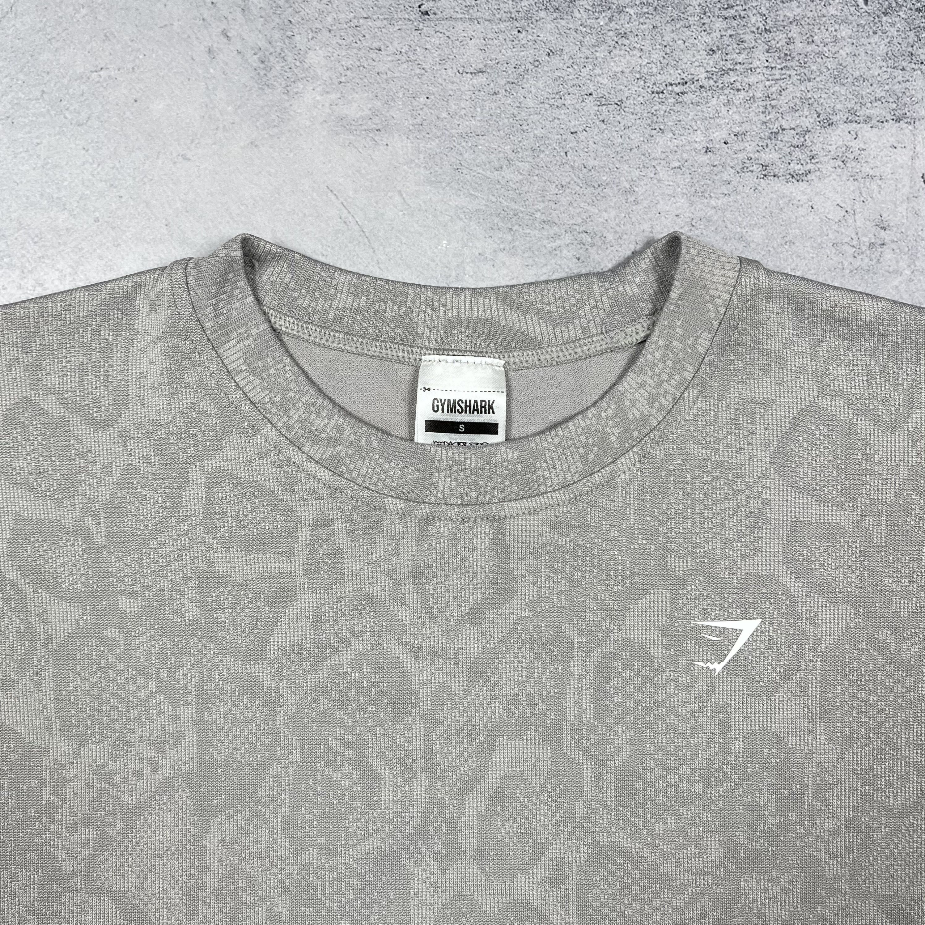Gymshark Gymshark Snakeskin Pattern Textured T Shirt Size US S / EU 44-46 / 1 - 9 Thumbnail