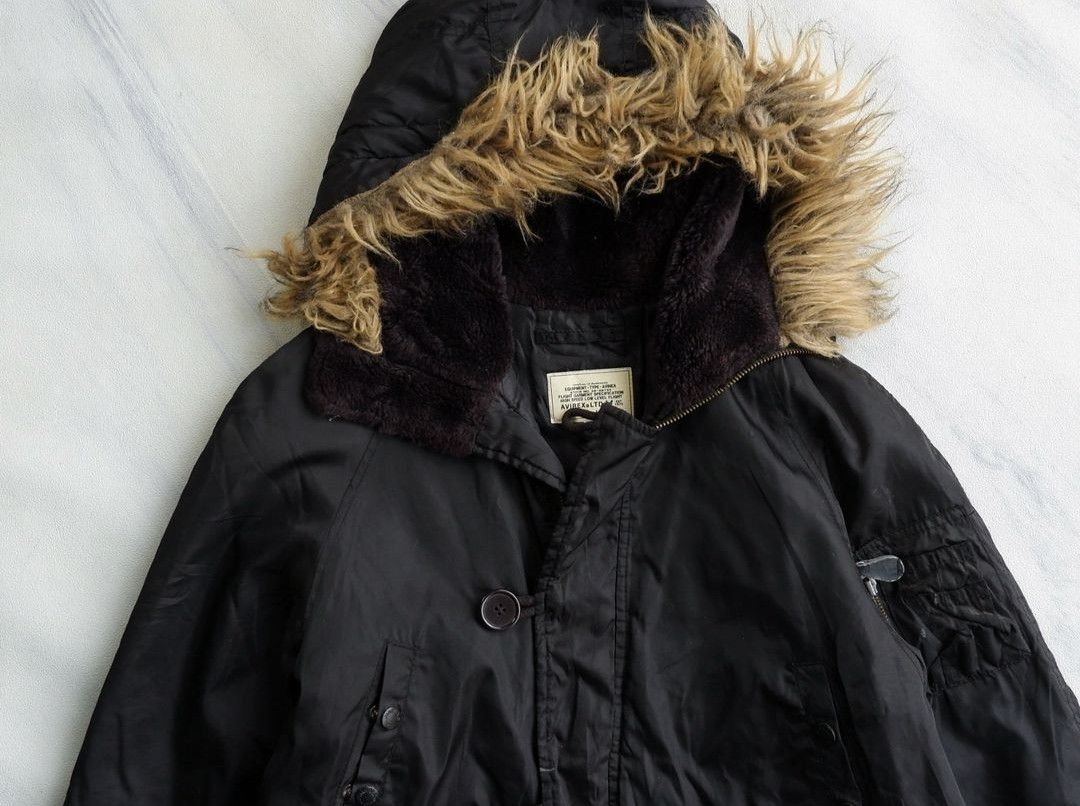 If Six Was Nine × Japanese Brand × Le Grande Bleu (L.G.B.) Avirex USA fur parka jacket retro punks Size US M / EU 48-50 / 2 - 2 Thumbnail