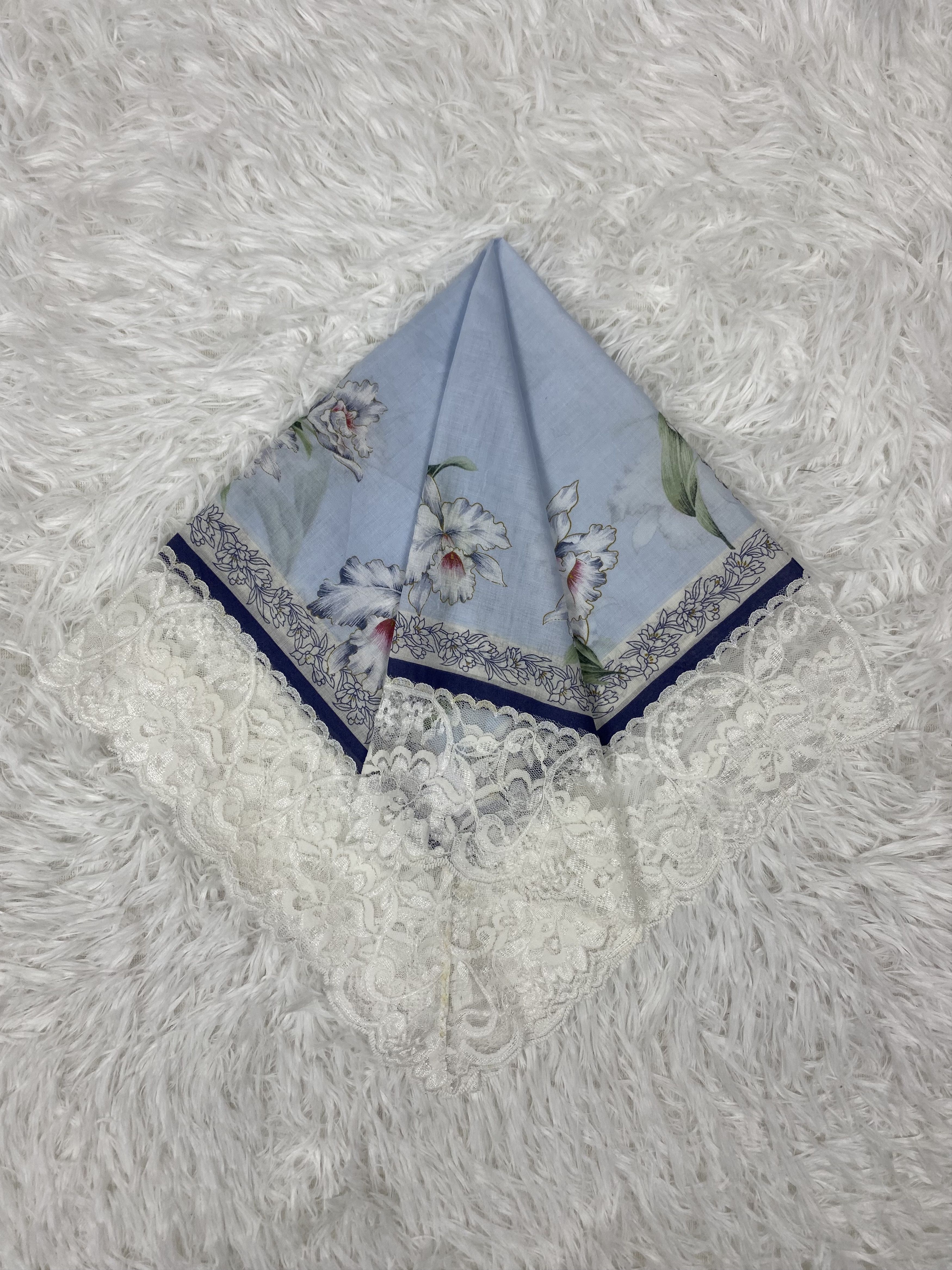 Japanese Brand × Vintage Vintage Yumi Katsura Handkerchief Neckerchief PH0683 Size ONE SIZE - 1 Thumbnail