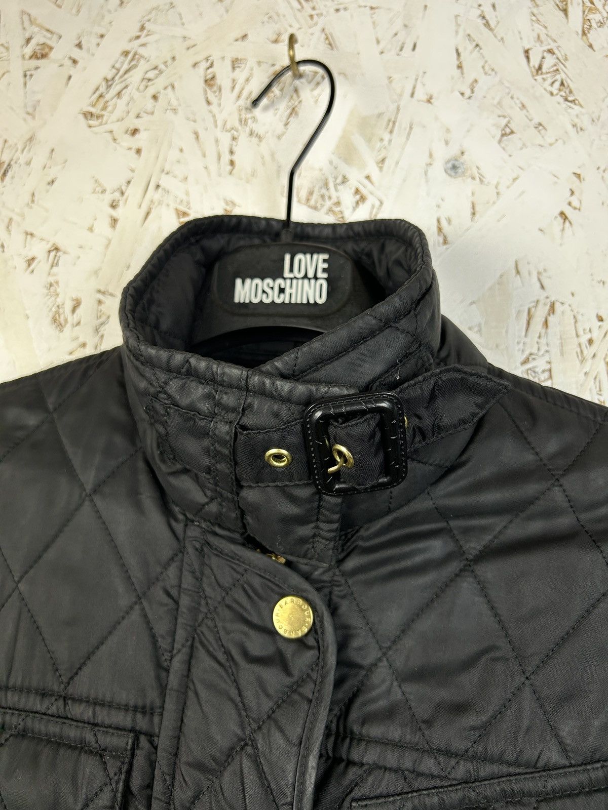 Barbour Barbour International Quilted Jacket In Black EU 34 US 4 Size S / US 4 / IT 40 - 4 Thumbnail