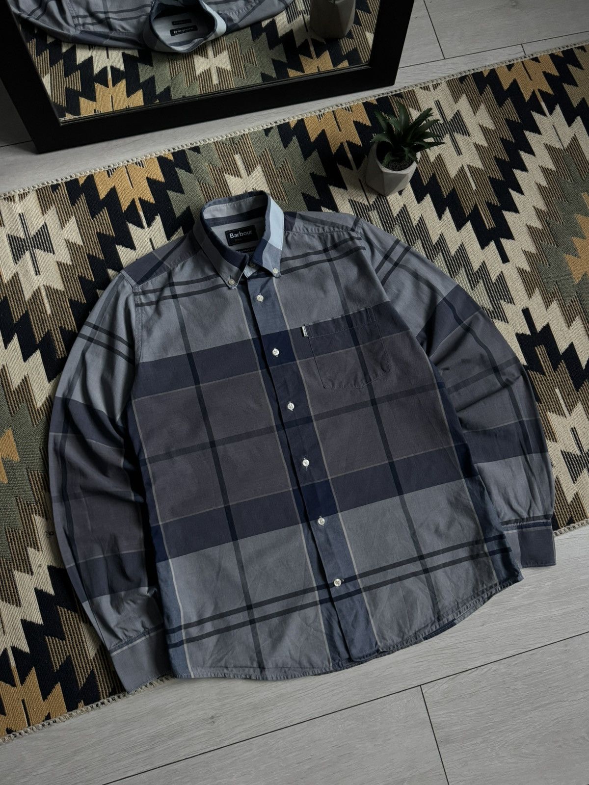 Barbour Vintage Barbour Arndale Tartan Button Up Shirt Size US S / EU 44-46 / 1 - 2 Thumbnail