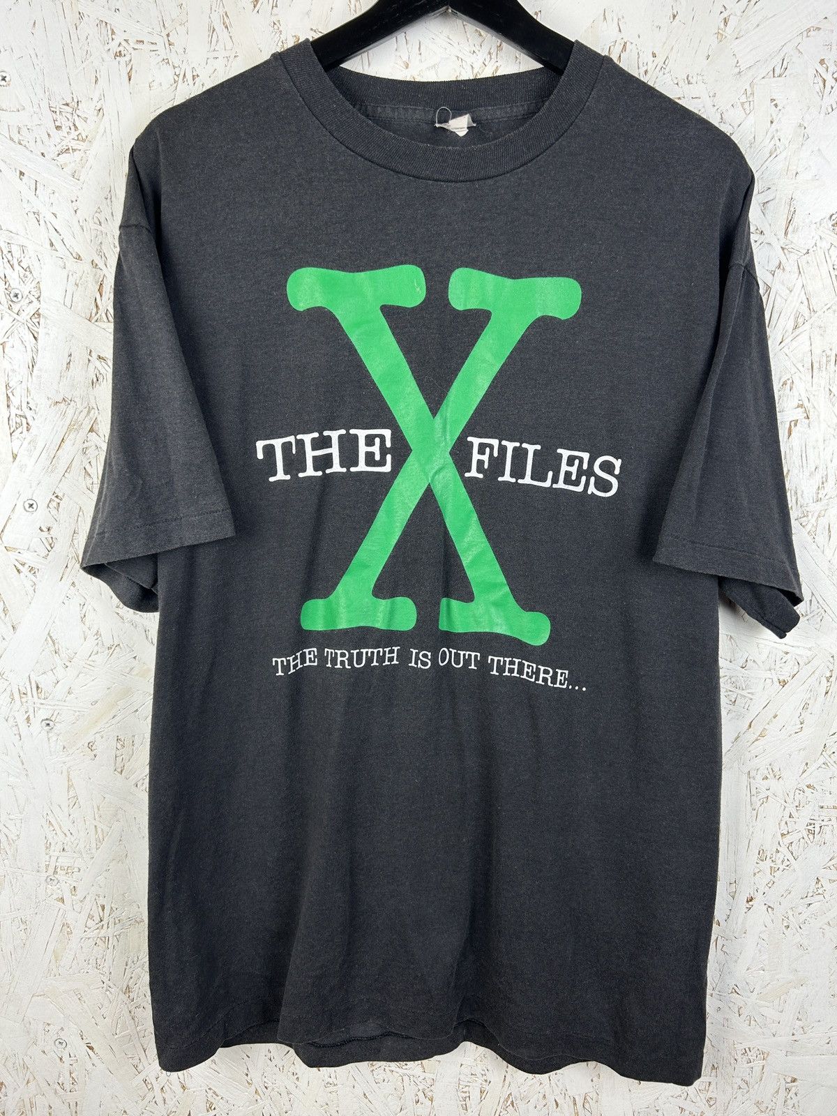 Vintage 90s X Files Trust No 1 Movie Single Stitch T-Shirt Black L Size US L / EU 52-54 / 3 - 1 Thumbnail