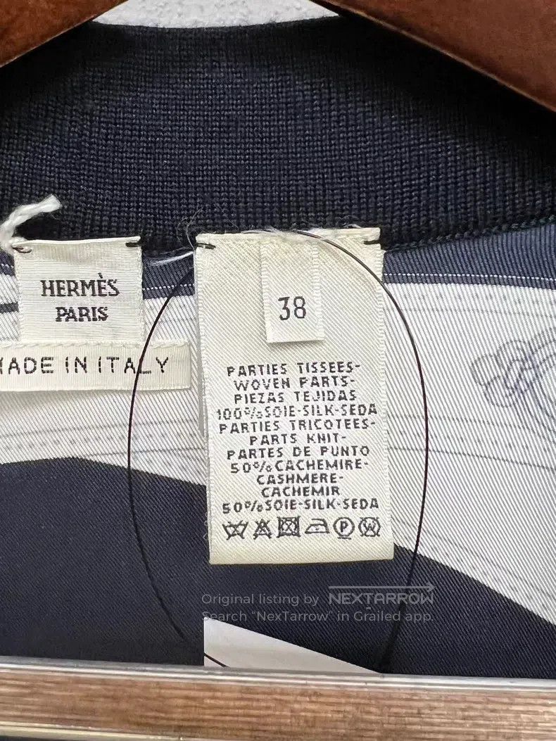 Hermes Hermes Silk Cardigan Size XS / US 0-2 / IT 36-38 - 3 Thumbnail