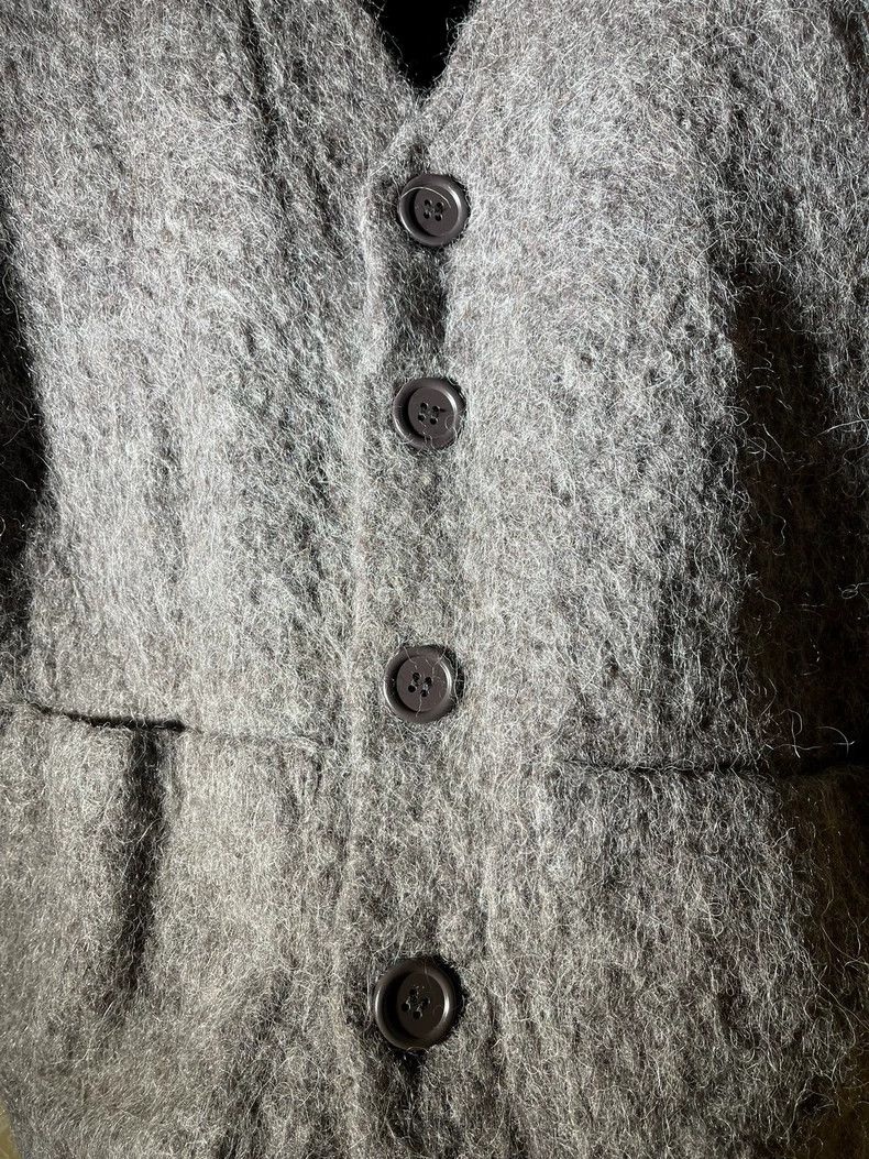 Our Legacy our legacy size 44 23fw gray horsehair cardigan 2502-Nextar Size US S / EU 44-46 / 1 - 5 Thumbnail