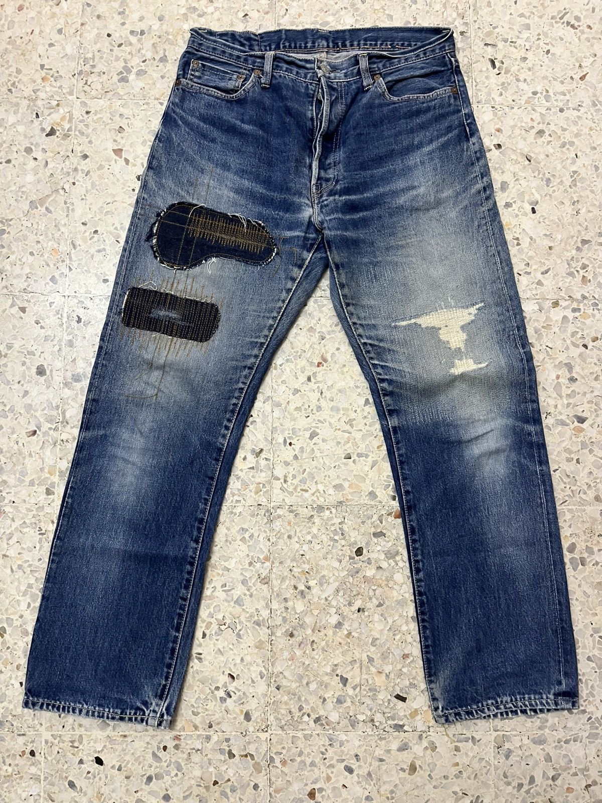FOB Factory Vintage fob factory selevedge denime Size US 33 - 1 Thumbnail