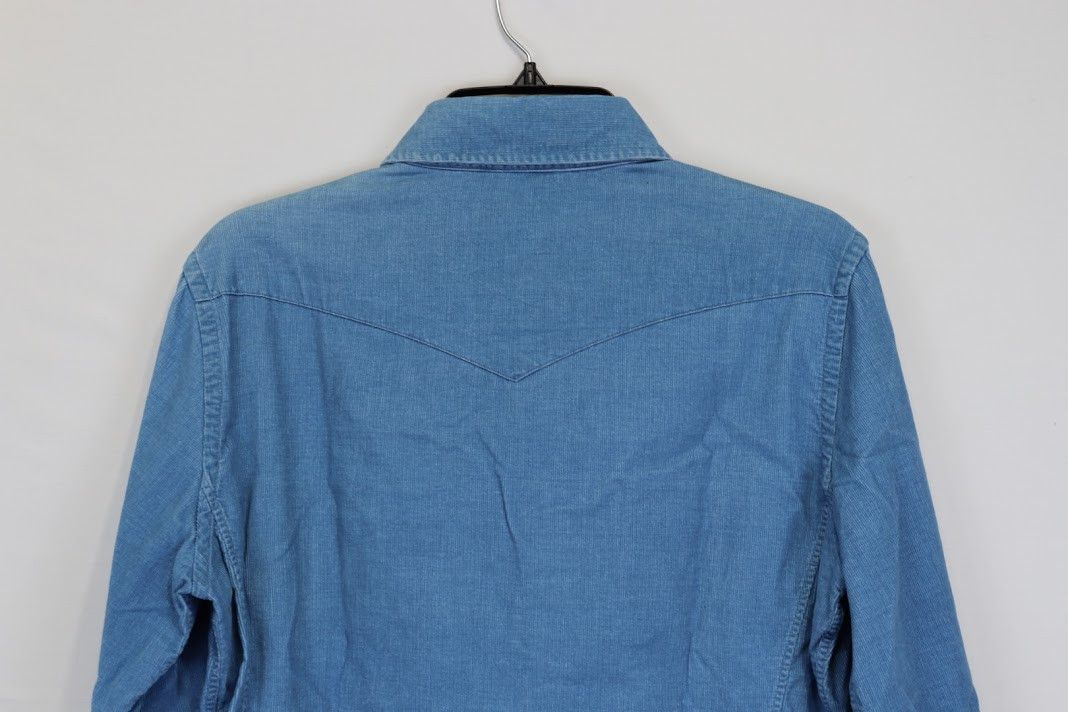 Tom Ford o1rshd1 Button Up Shirt Camicia Chemise Camisa in Blue Size US M / EU 48-50 / 2 - 11 Thumbnail