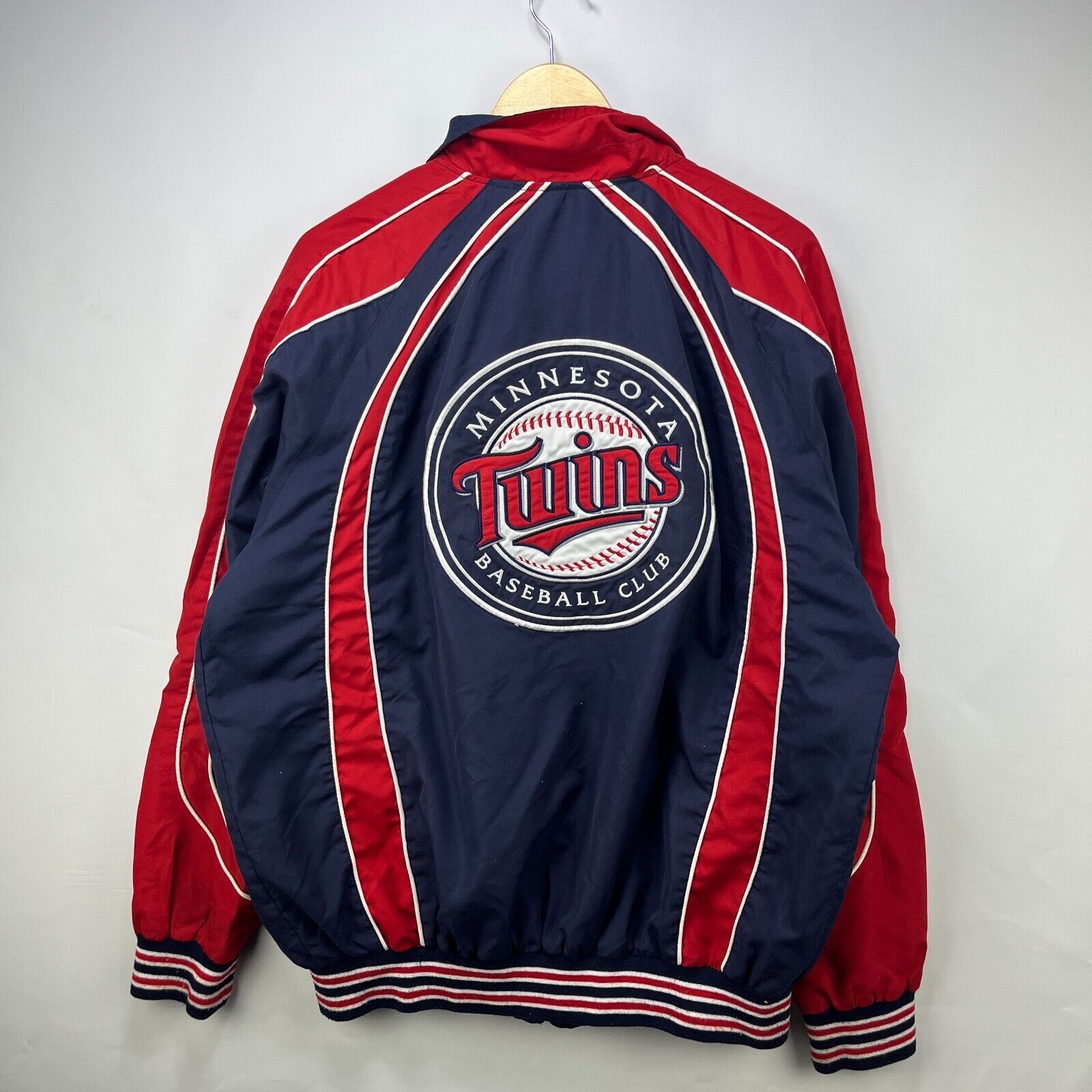 MLB × Vintage Vintage MLB Minnesota Twins Windbreaker Jacket Large Size US L / EU 52-54 / 3 - 3 Thumbnail