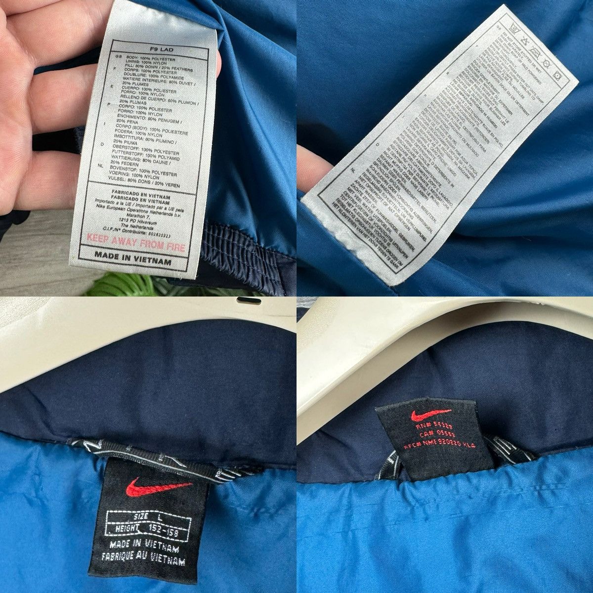 Nike Nike Puffer 90s Vintage Rare Big Swoosh Y2K drill style Size US XS / EU 42 / 0 - 20 Thumbnail