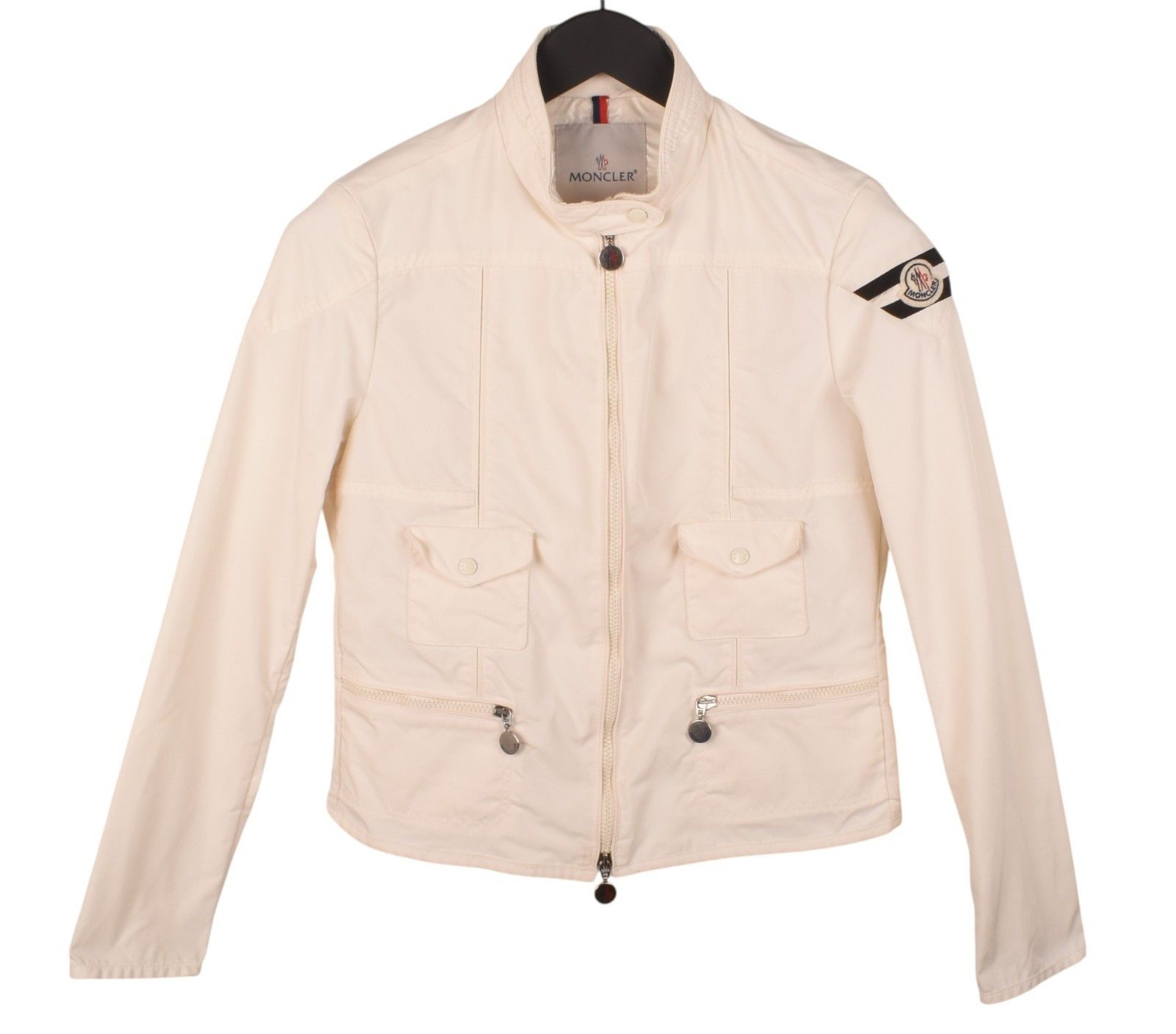 Moncler Original Moncler Daphne Women White Jacket Size 1 S H5501 Size S / US 4 / IT 40 - 1 Thumbnail