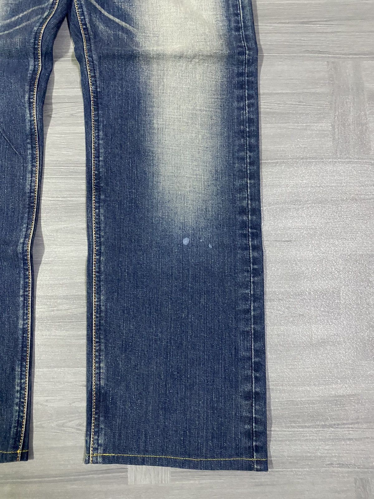 Lee Vintage Lee Riders Fadded Blue Denim Size US 33 - 7 Thumbnail