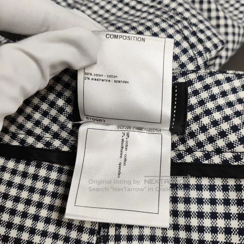 Chanel Chanel Cotton trousers Size 24" / US 00 / IT 34 - 5 Thumbnail