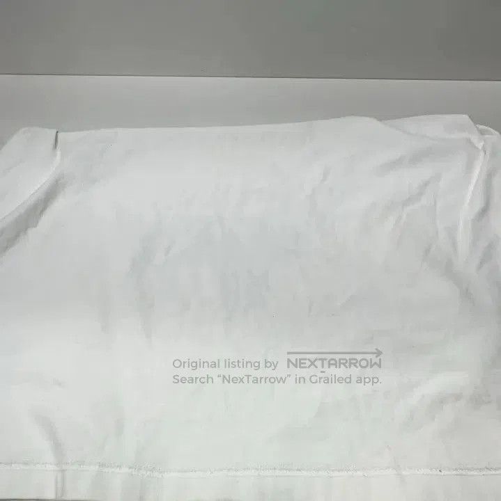 Balenciaga Balenciaga x Adidas White Logo Embroidered T. Size US M / EU 48-50 / 2 - 9 Thumbnail