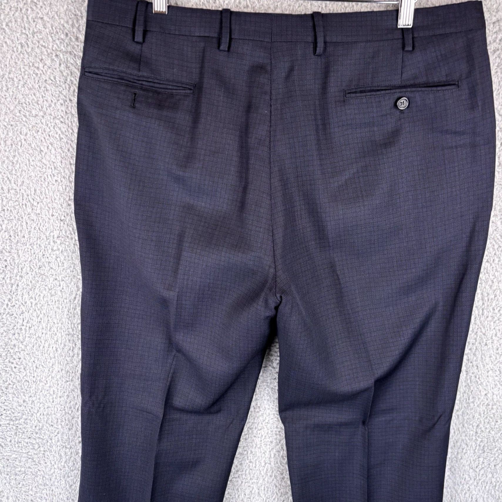 Brooks Brothers Brooks Brothers Pants Men 36x30 Navy Black Wool Fitzgerald Trousers Dress Slacks Shirtless? Size US 36 / EU 52 - 7 Thumbnail