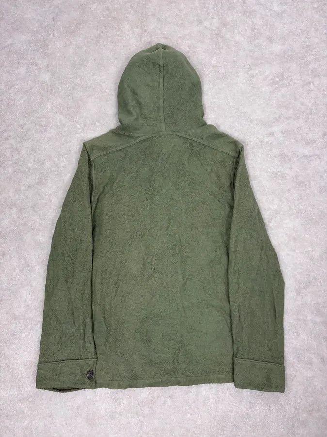 Polo Ralph Lauren 2010s Ralph Lauren Green Hooded Buttoned Jacket Size US S / EU 44-46 / 1 - 6 Thumbnail