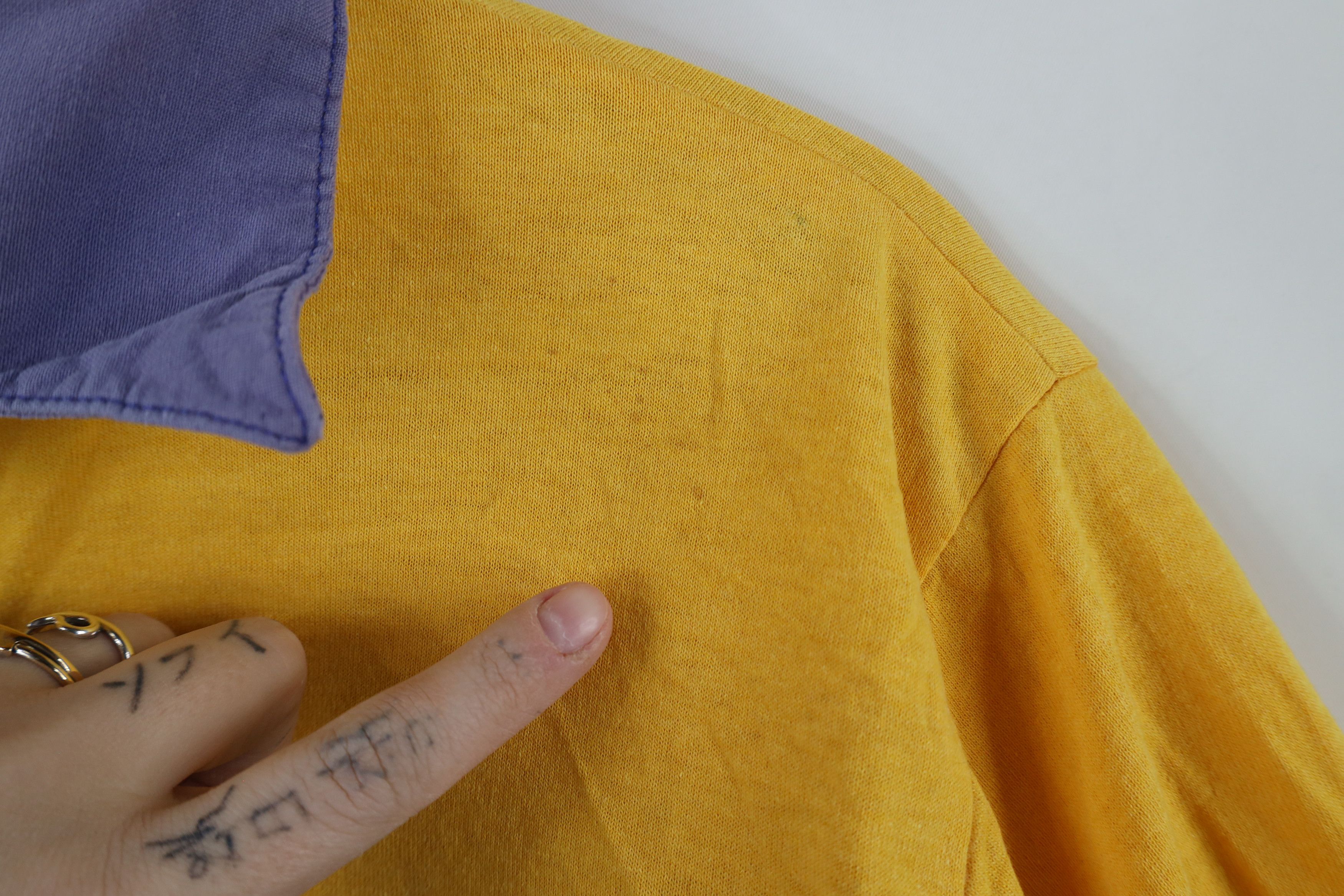 Vintage Vintage 90s Streetwear Los Angeles Lakers Rugby Polo Shirt Size US S / EU 44-46 / 1 - 5 Thumbnail