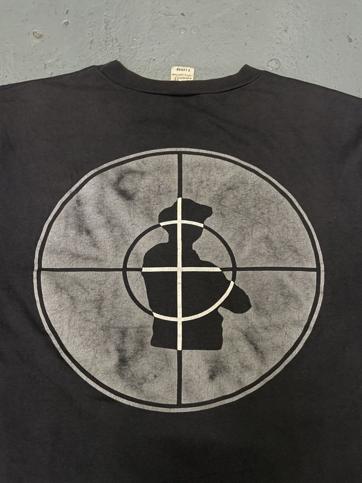 Public Enemy Vintage 1991 Public Enemy “The Enemy Strike Black” Promo Tee Size US XL / EU 56 / 4 - 4 Thumbnail