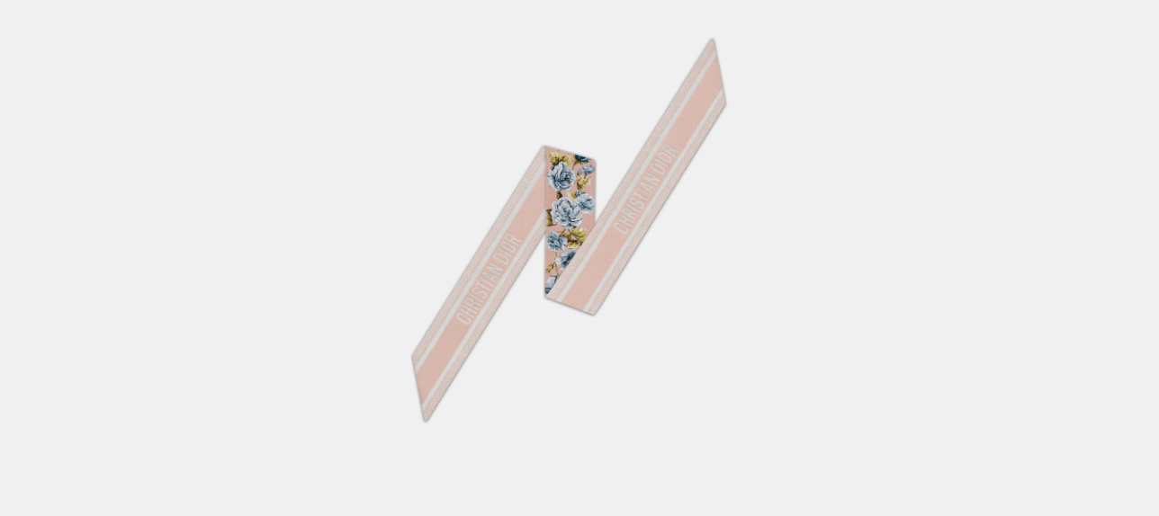 Dior o1w1db10424 Size: OS Dior Mitzah Scarf in Multicolor Size ONE SIZE - 2 Thumbnail