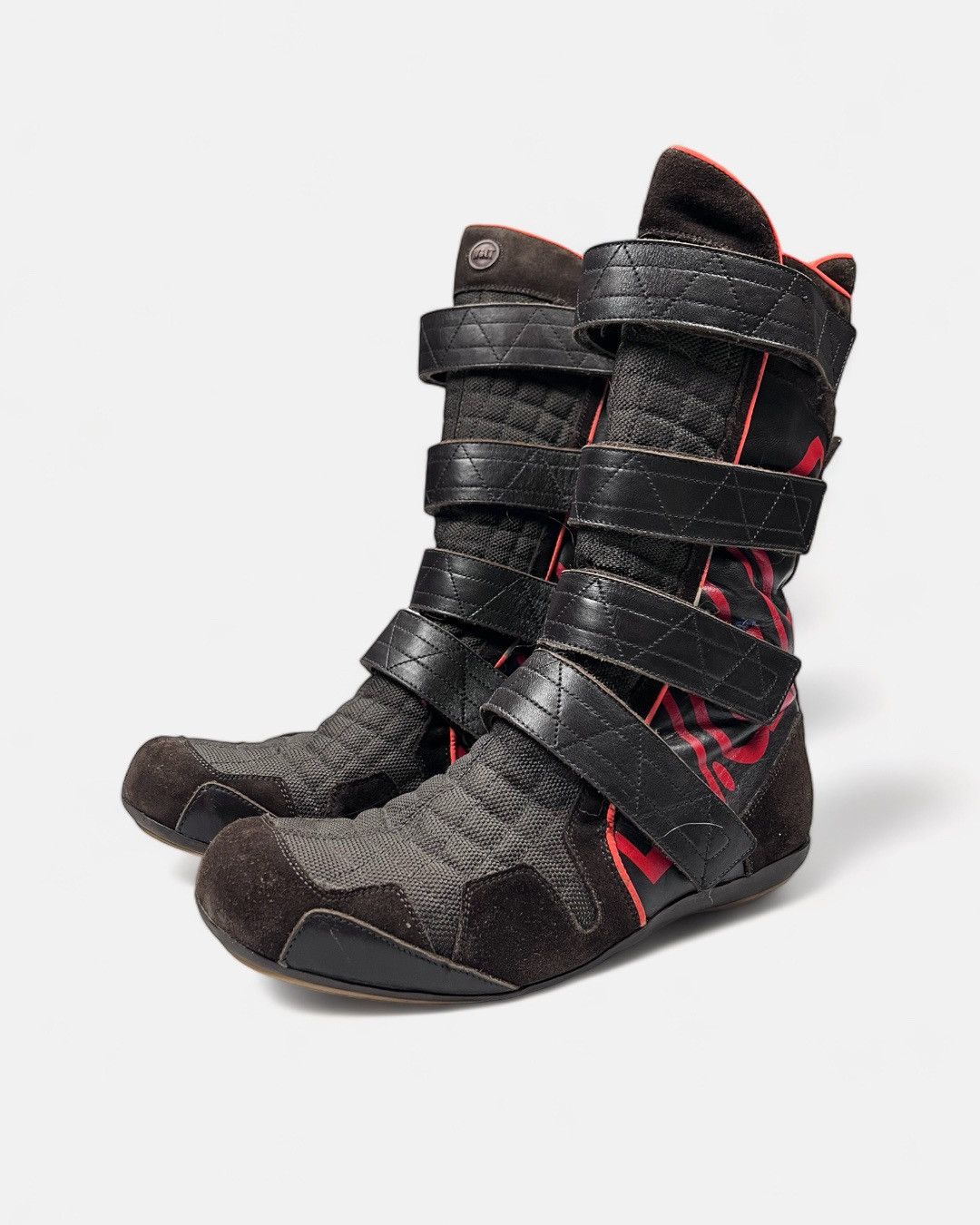 W&LT W&LT - 90’s Biker Moto Boots Size US 7 / IT 37 - 1 Thumbnail